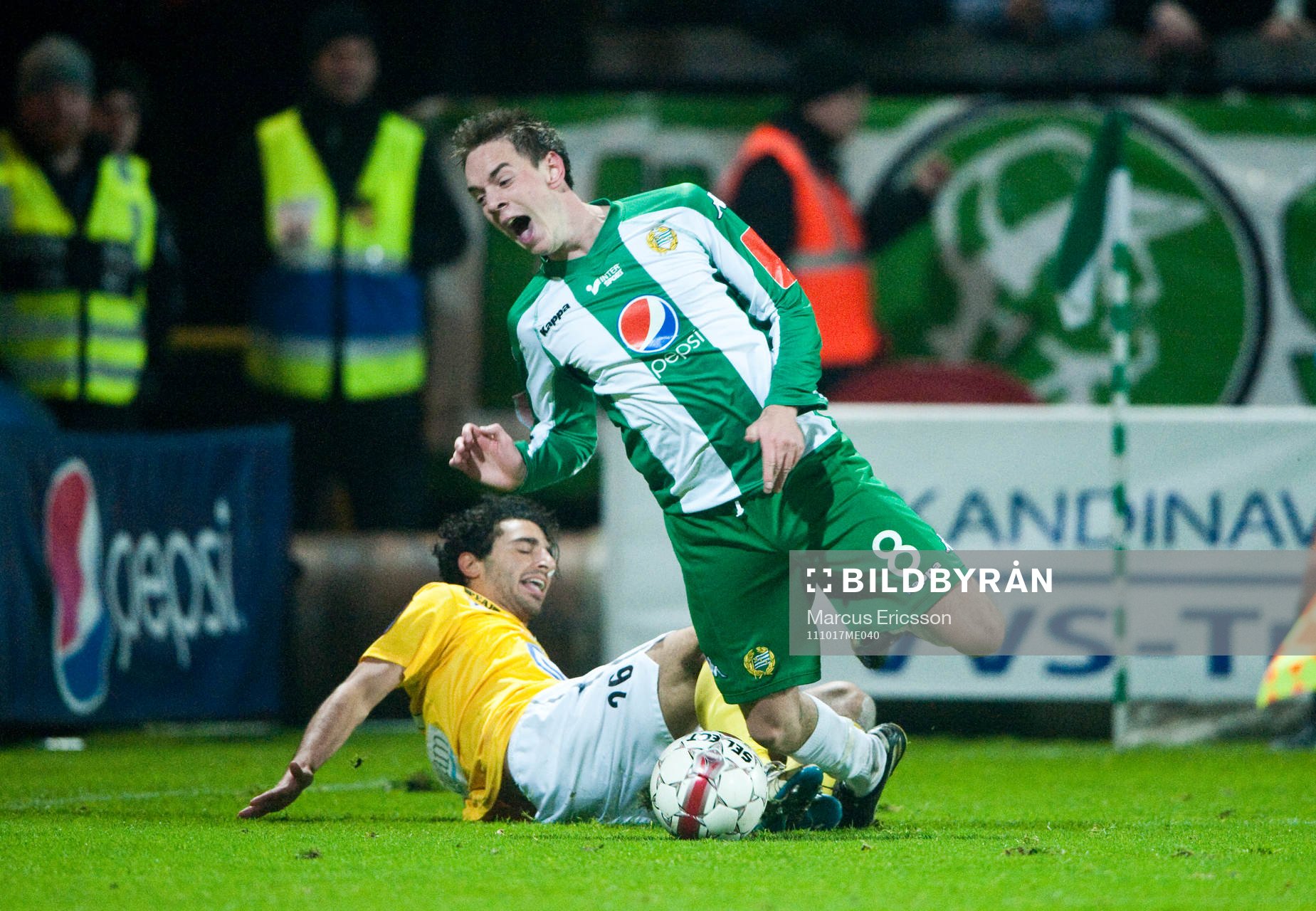 Max Forsberg, Hammarby sparkas ned och får straff