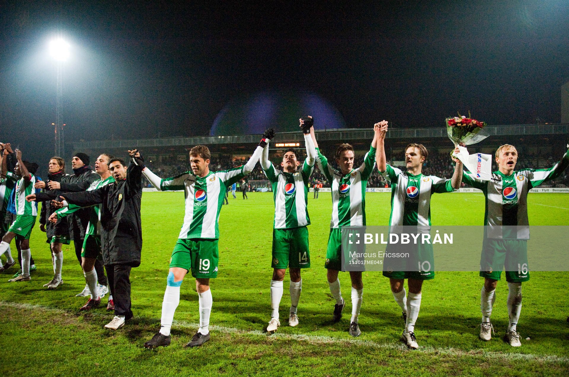 Segerjubel i Hammarby