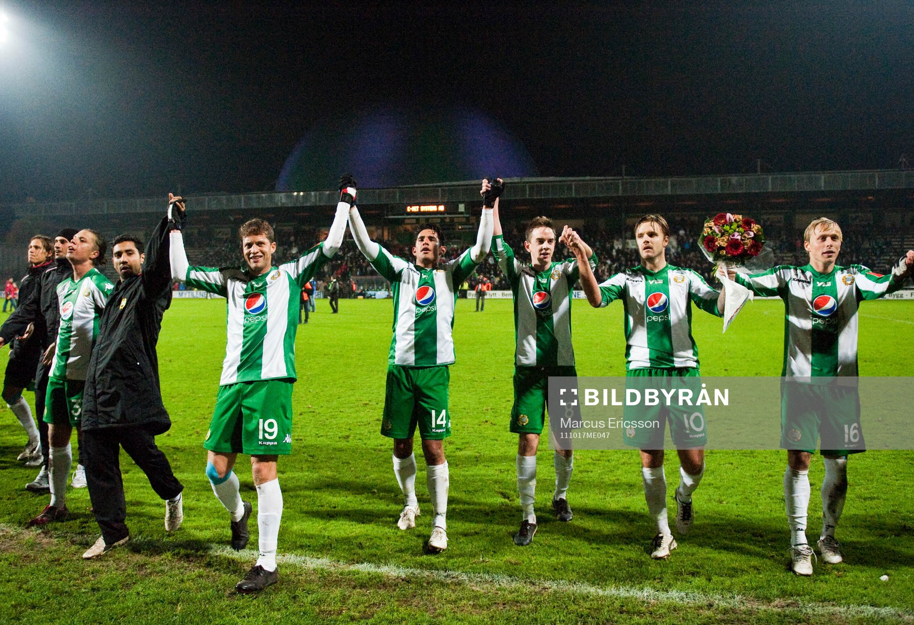 Segerjubel i Hammarby