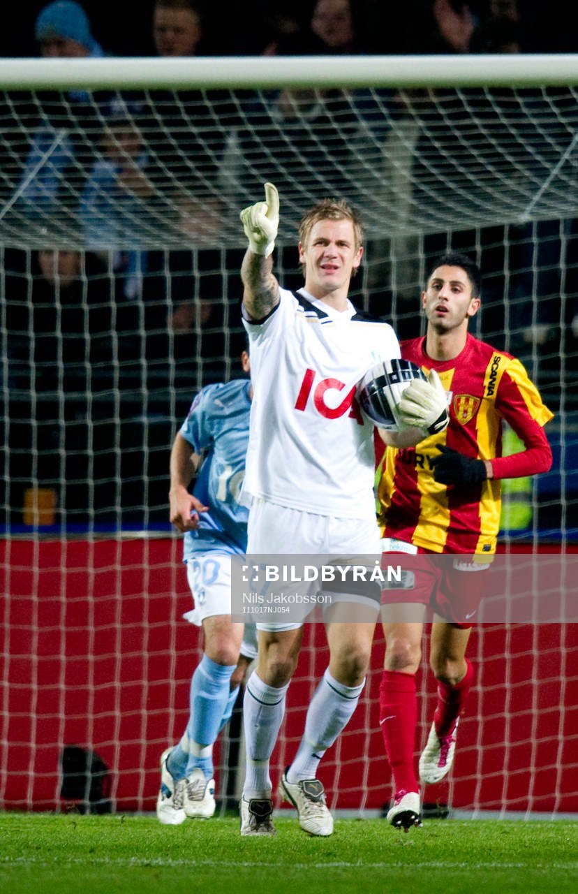 Johan Dahlin, mälvakt, Malmö FF
