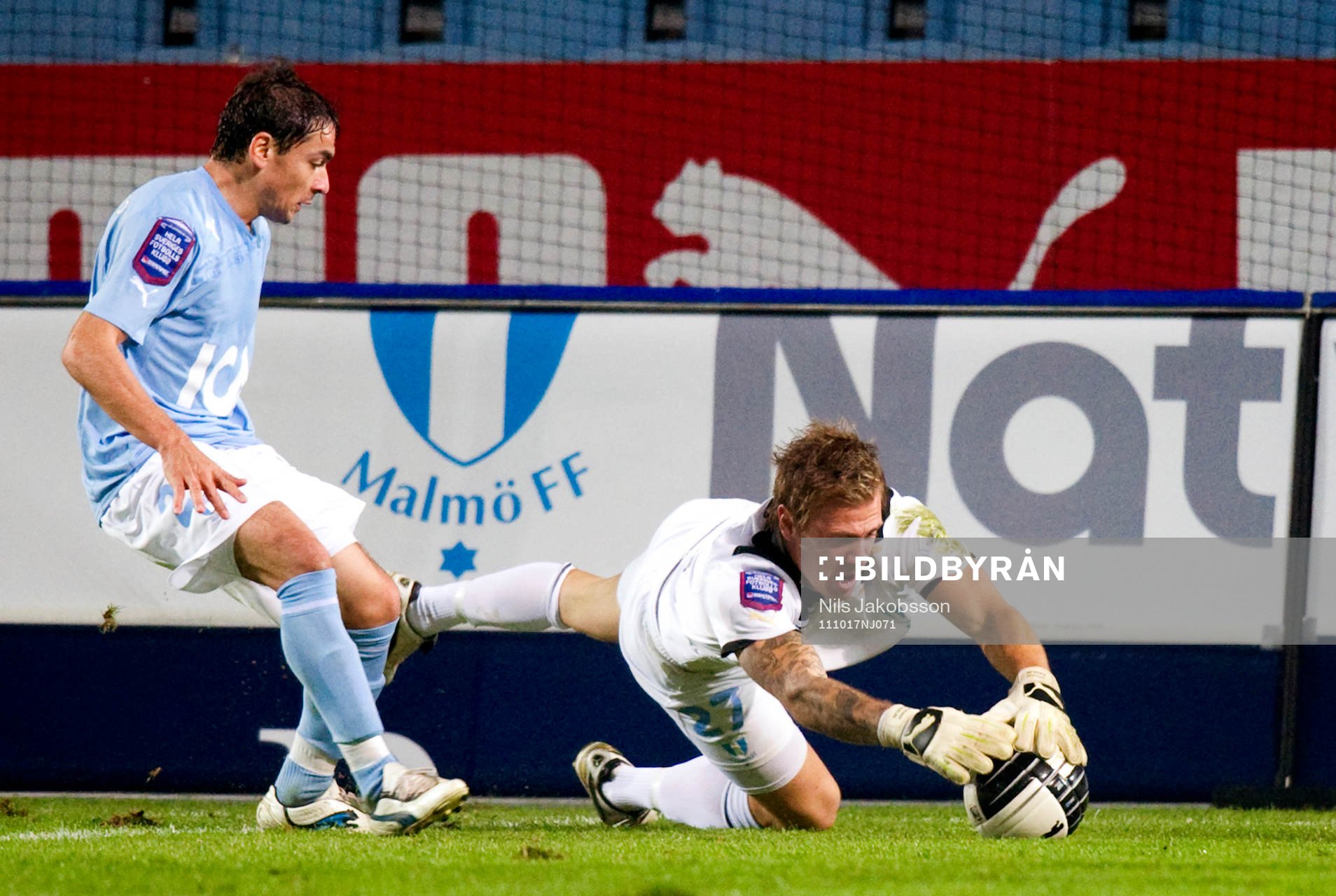 Johan Dahlin, mälvakt, Malmö FF
