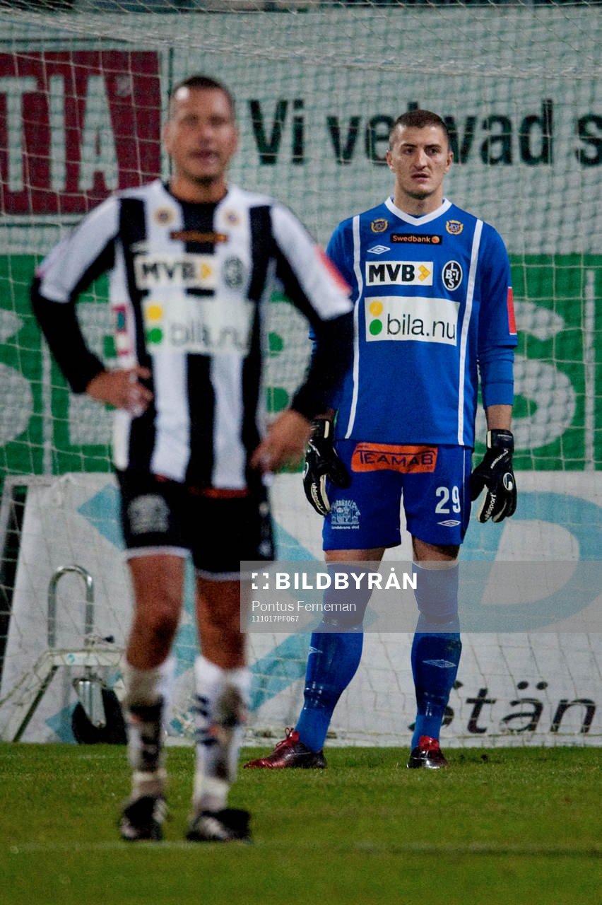 Marcus Lantz, Ivo Vazgec, målvakt, Landskrona