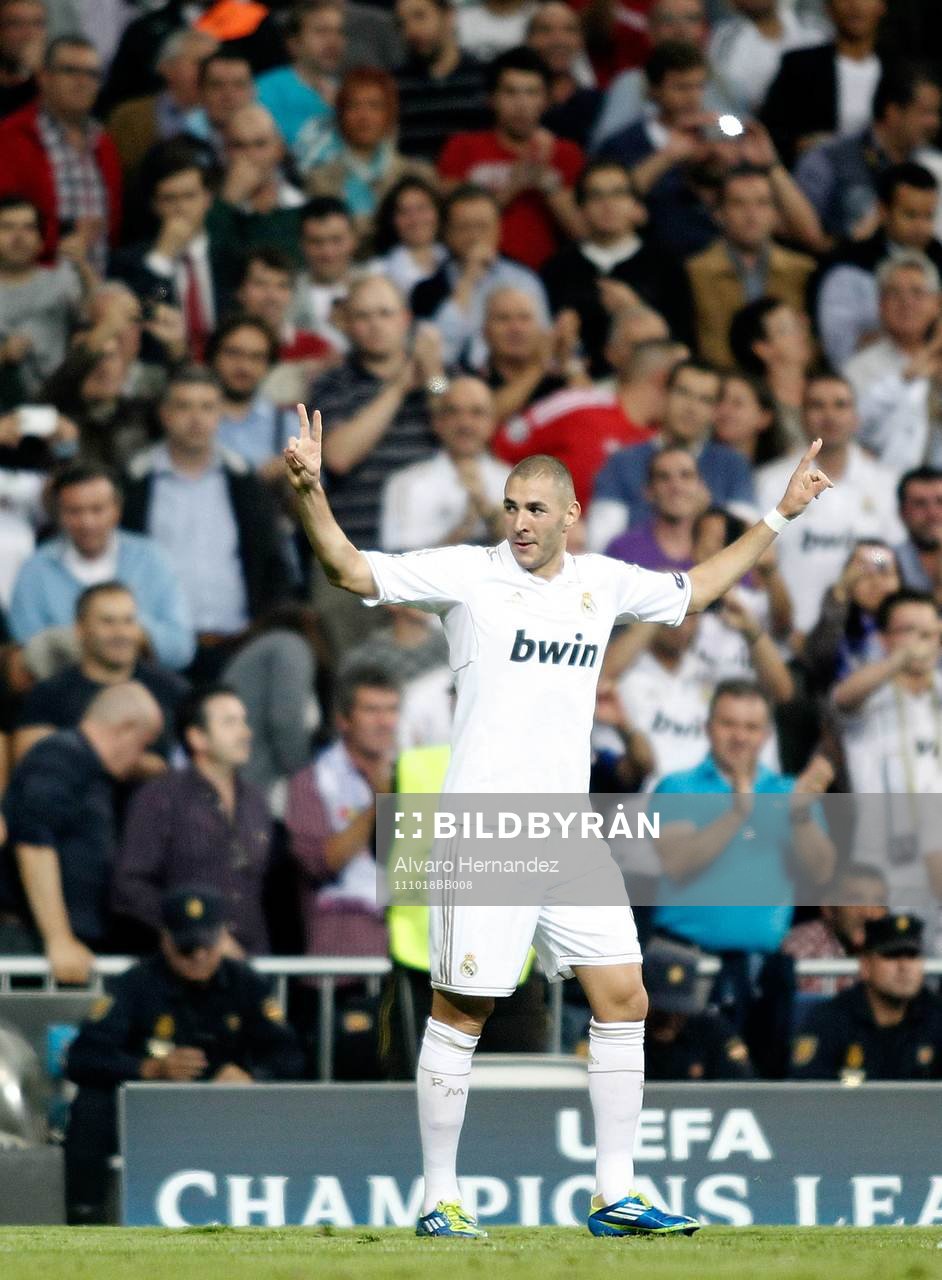 Karim Benzema, Madrid (Jubel)