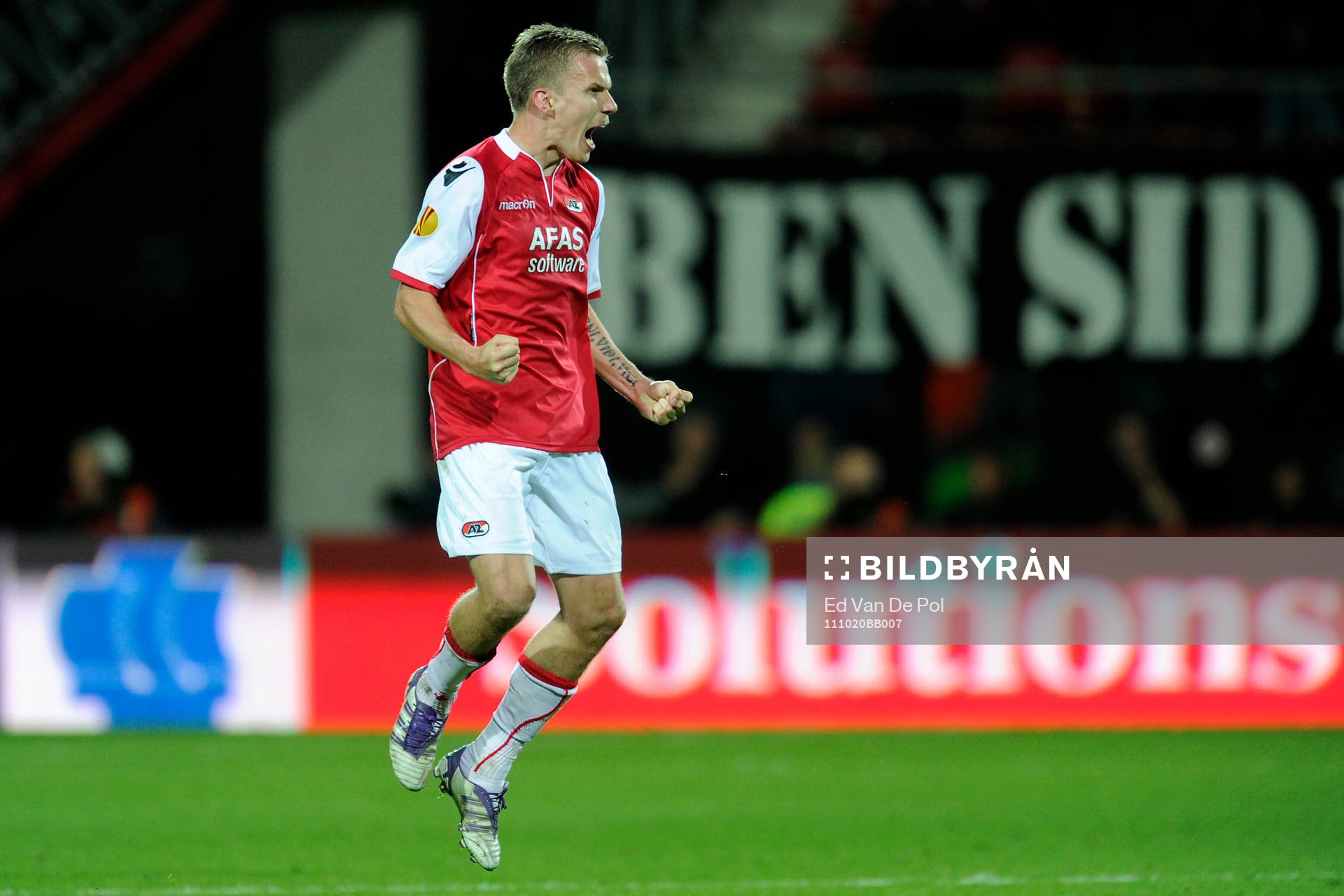 Pontus Wernbloom, AZ, jubel