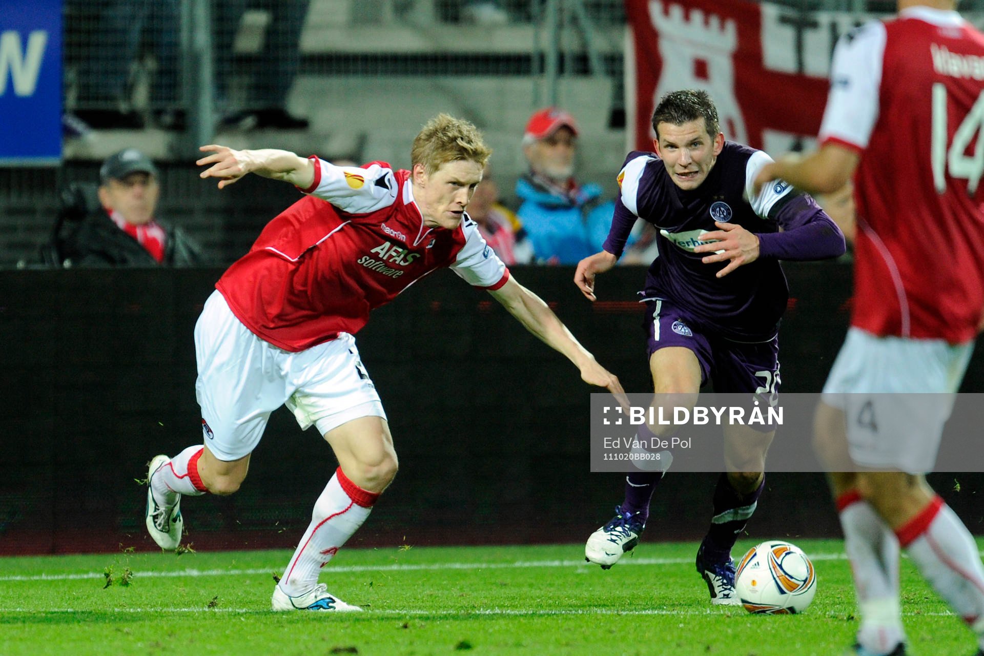 Rasmus Elm, AZ och Alexander Gorgon, Austria Wien