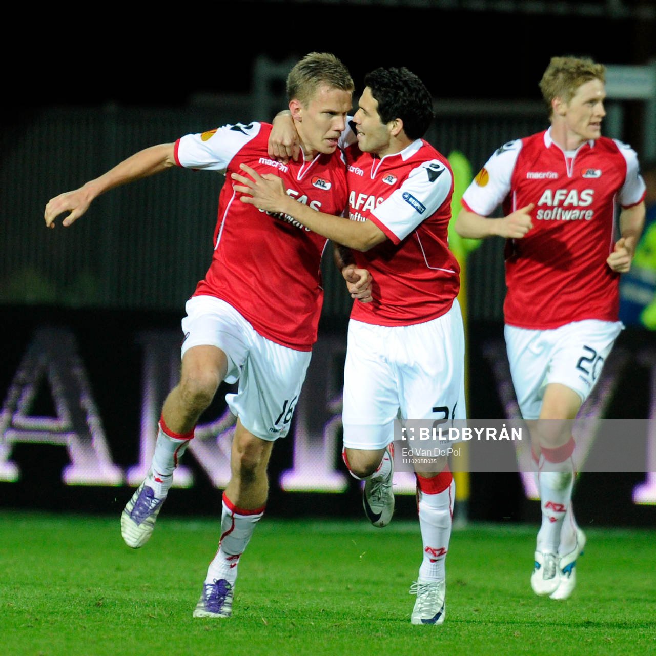 Pontus Wernbloom, AZ jubel