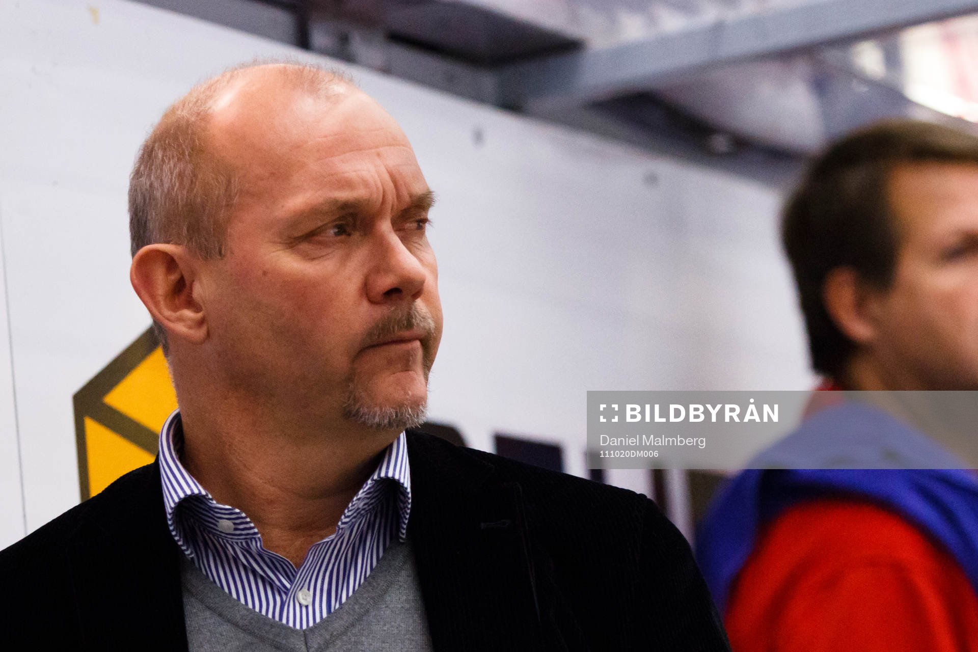 Kent Kenta Johansson, tränare, Frölunda, med bekymrad