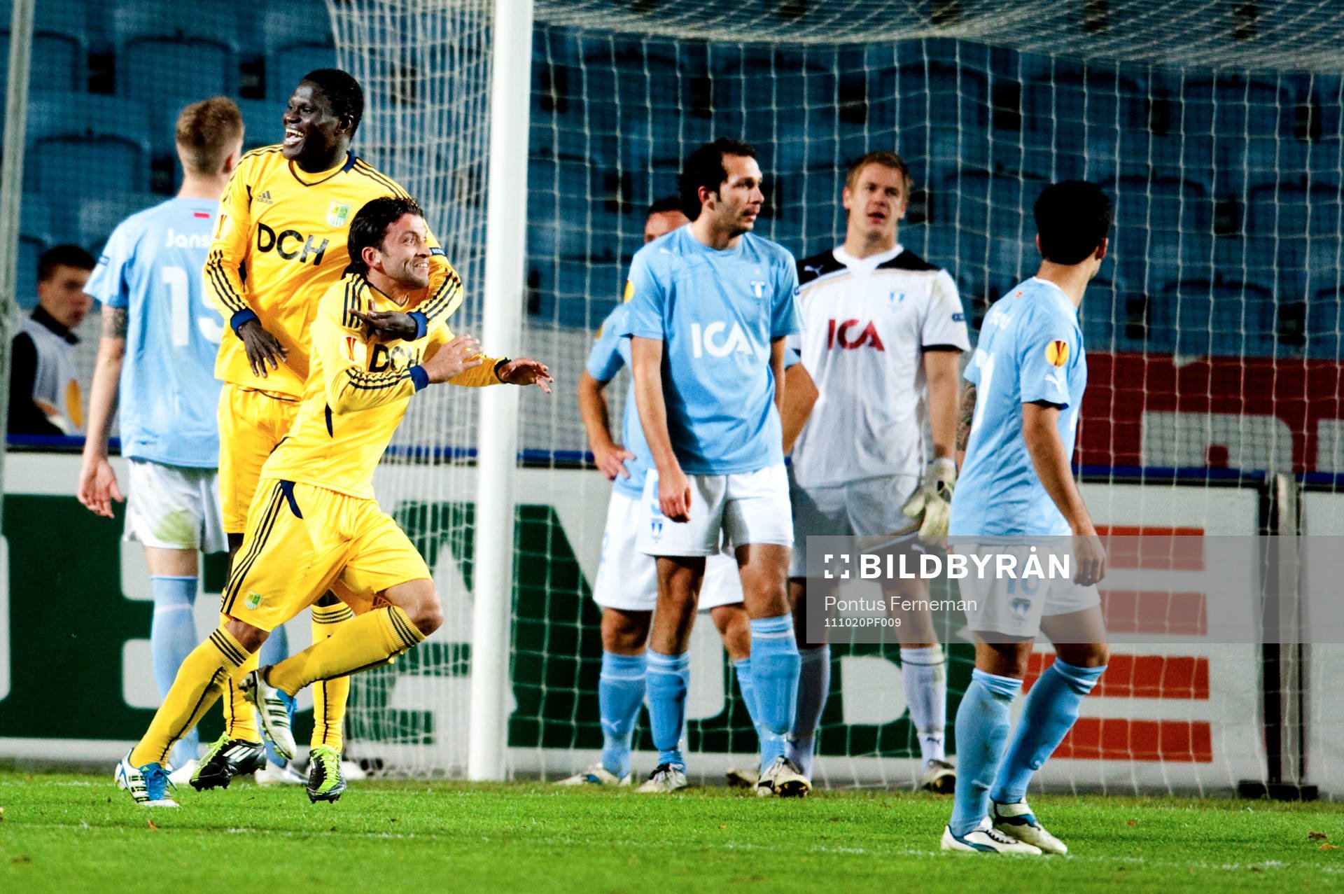 Metalist, jubel, Malmö FF, depp