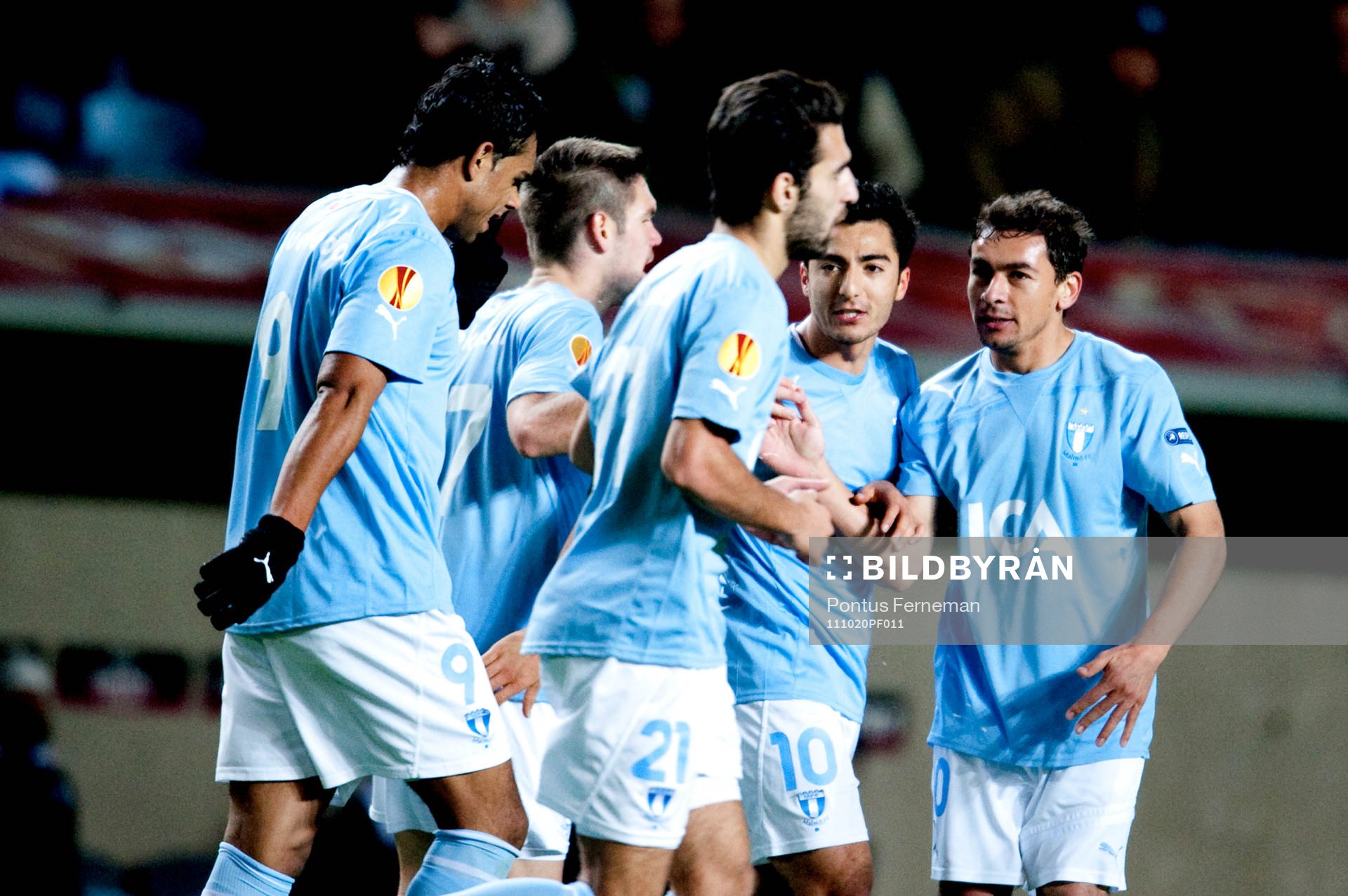 Jiloan Hamad, Ricardinho, Malmö FF, jubel