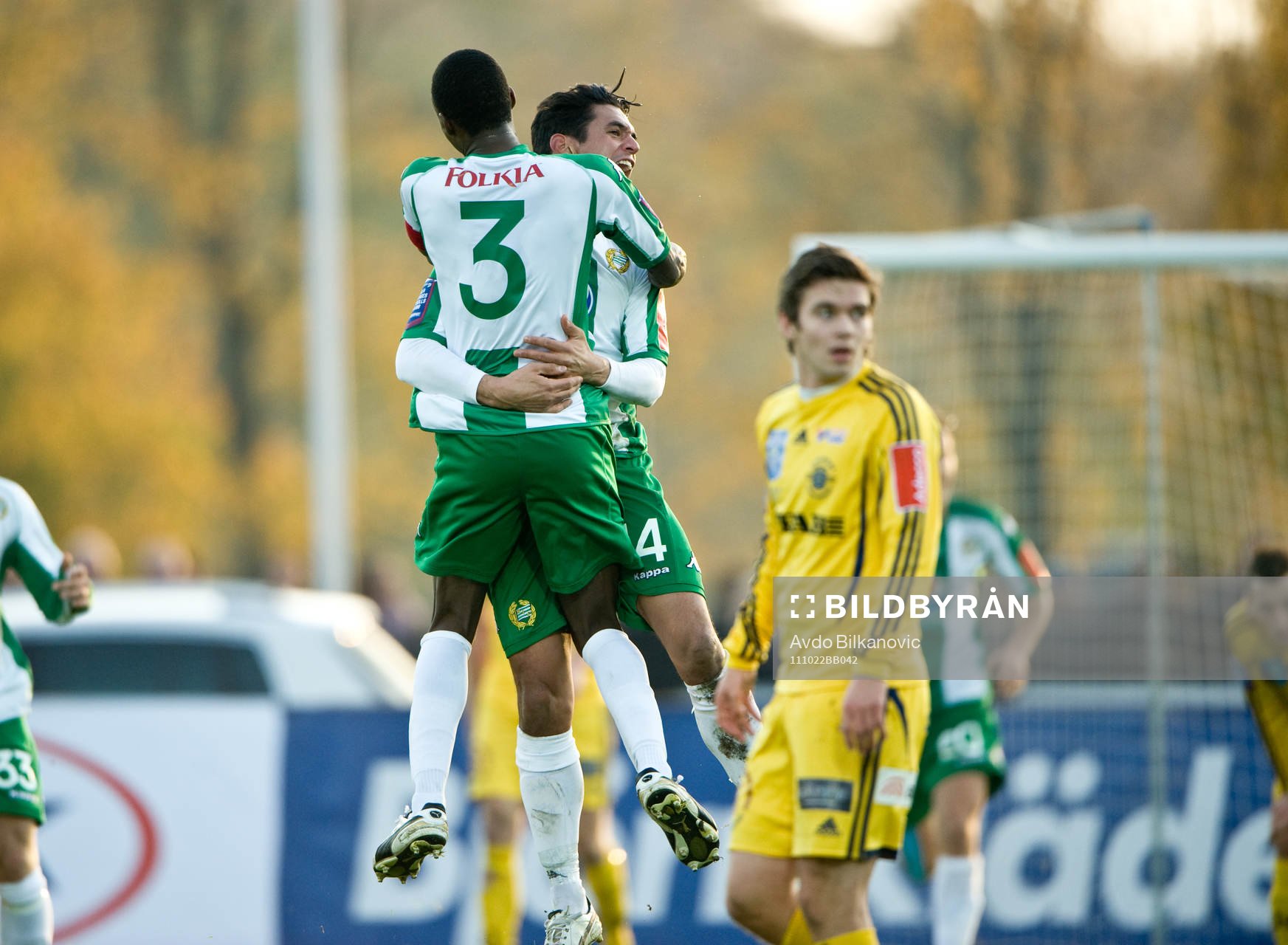 Sebastian Bojassén, Hammarby, jubel, Ängelholm depp i