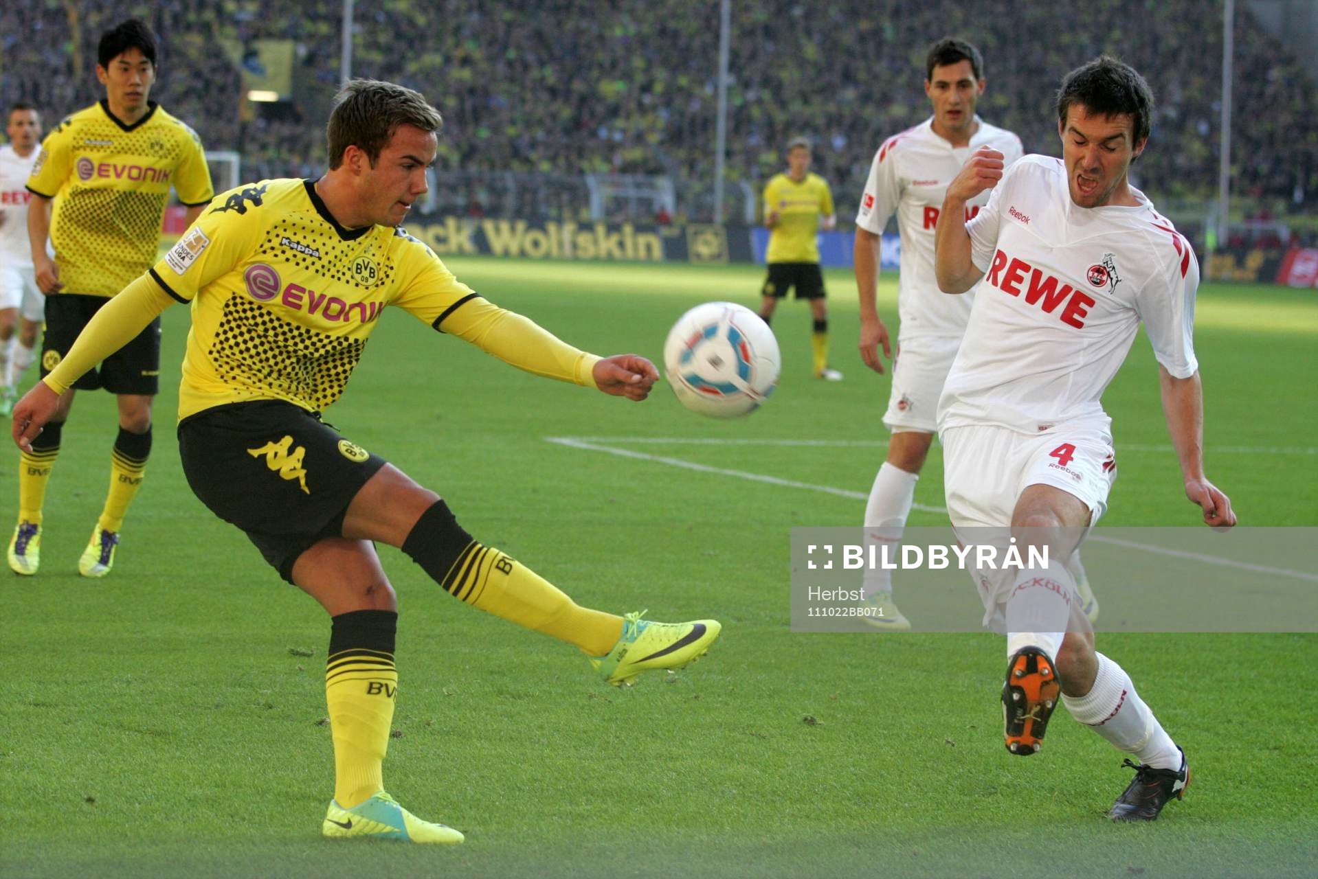  Mario Götze, Dortmund och Christian Eichner, Köln