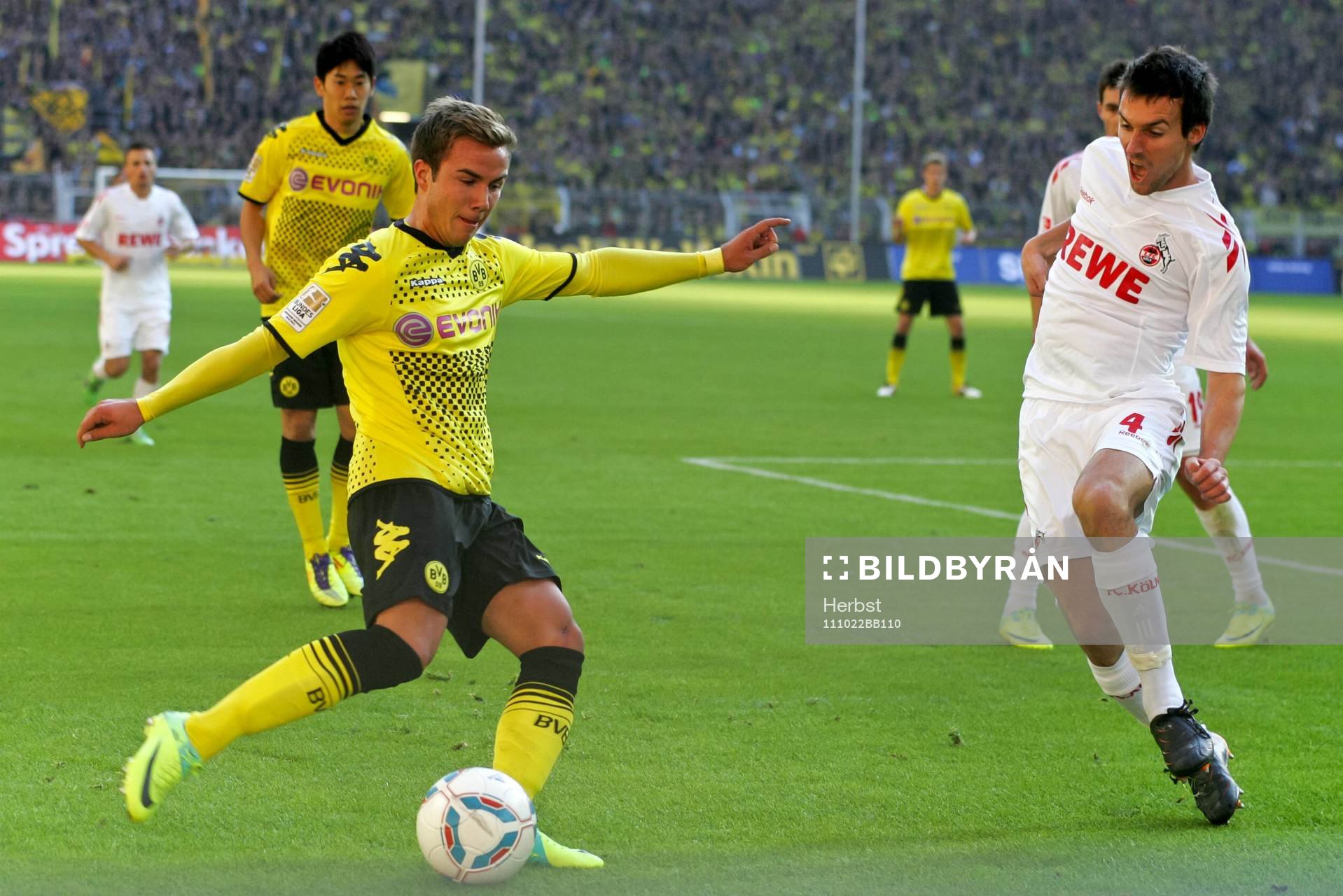  Mario Götze, Dortmund och Christian Eichner, Köln