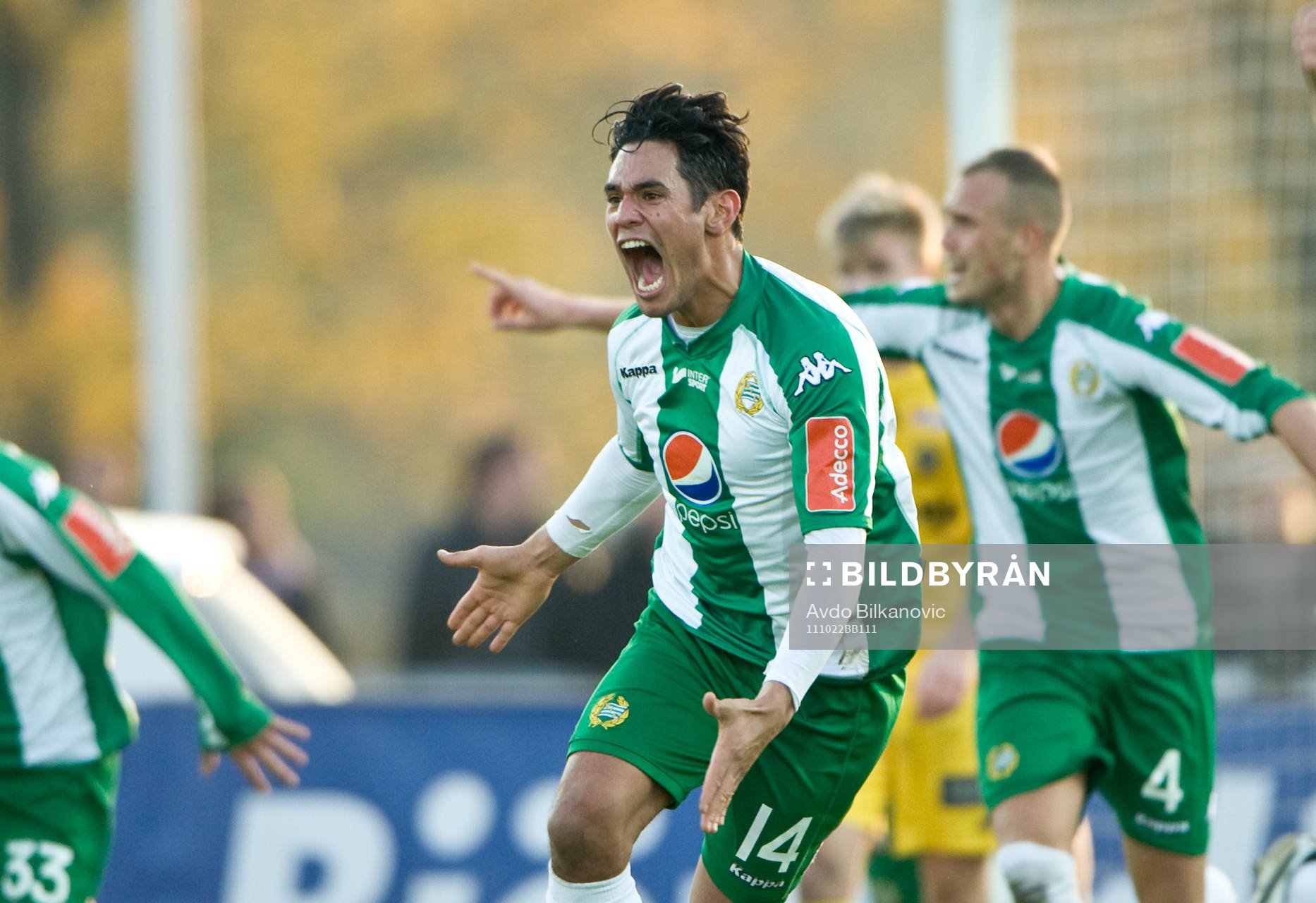 Sebastian Bojassén, Hammarby, jubel