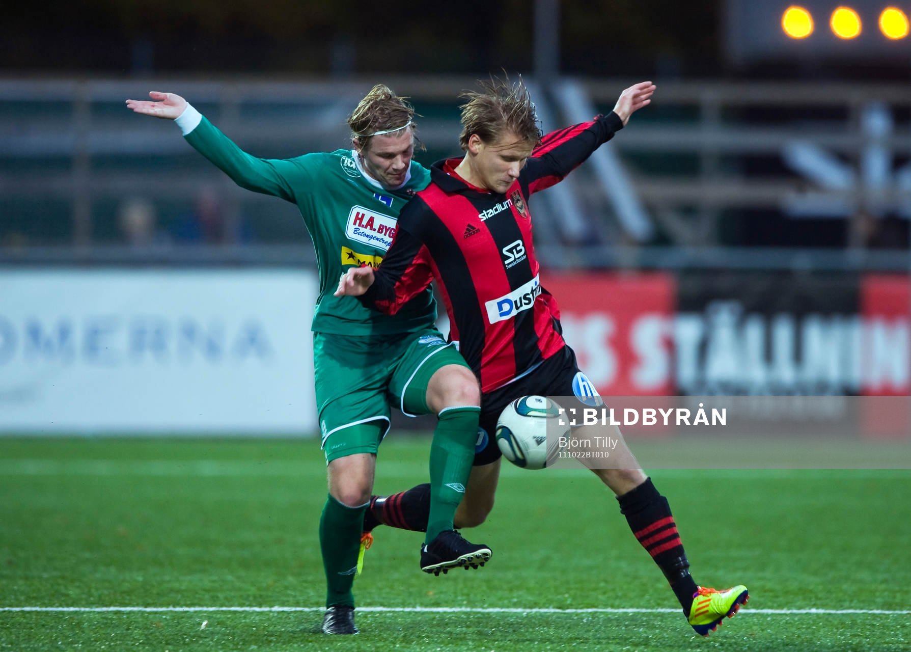 Erik Nilsson, Ljungskile och Victor Söderström,