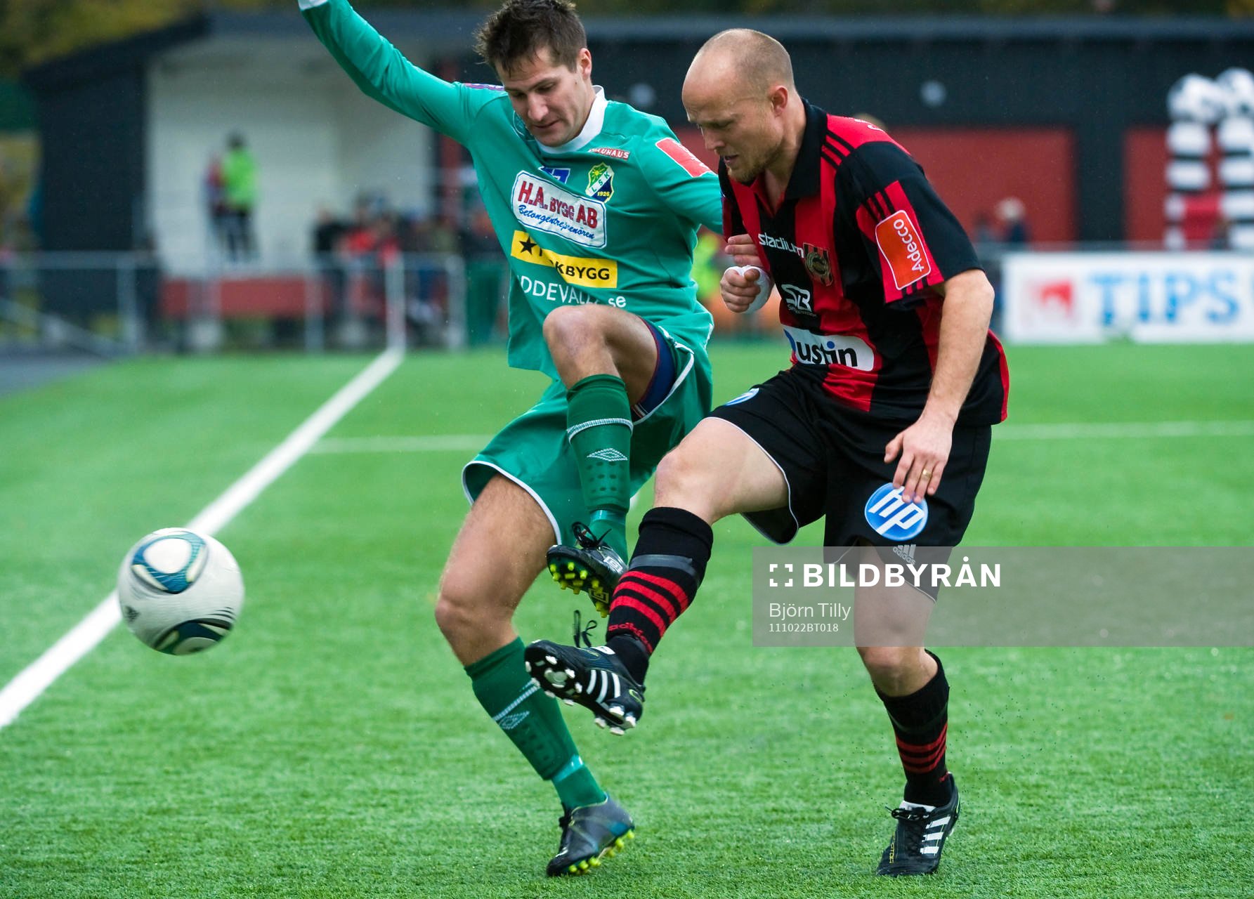  Gabriel Altemark-Vanneryr, Ljungskile och Nicklas Carlsson, Brommapojkarna.