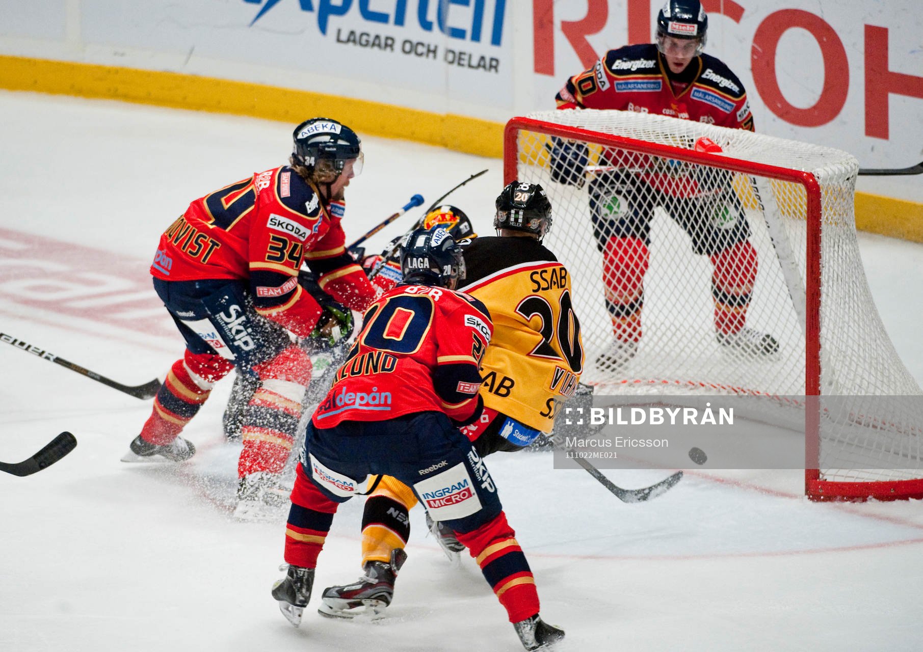 2-1 till Luleå går in bakom Gustaf Wesslau, målvakt