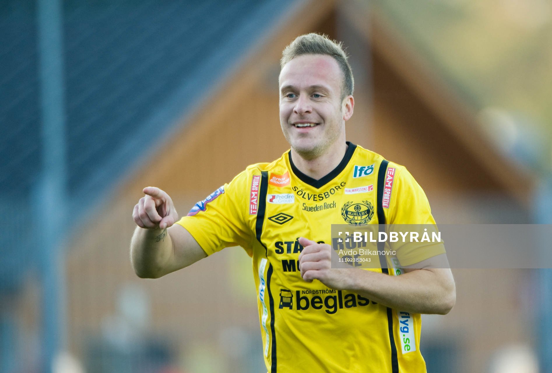 Marcus Ekenberg, Mjällby, jubel