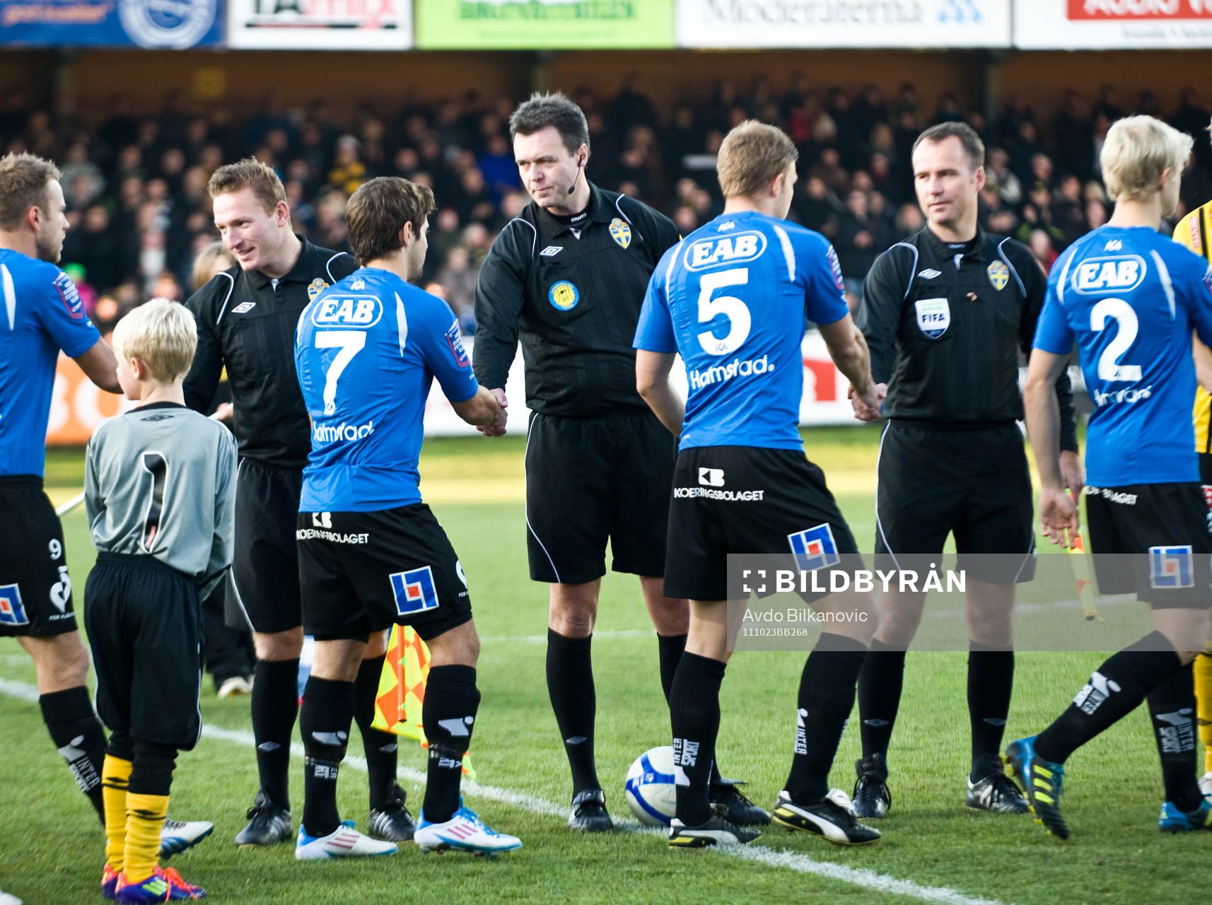 Martin Ingvarsson, domare, Peter Martinsson och