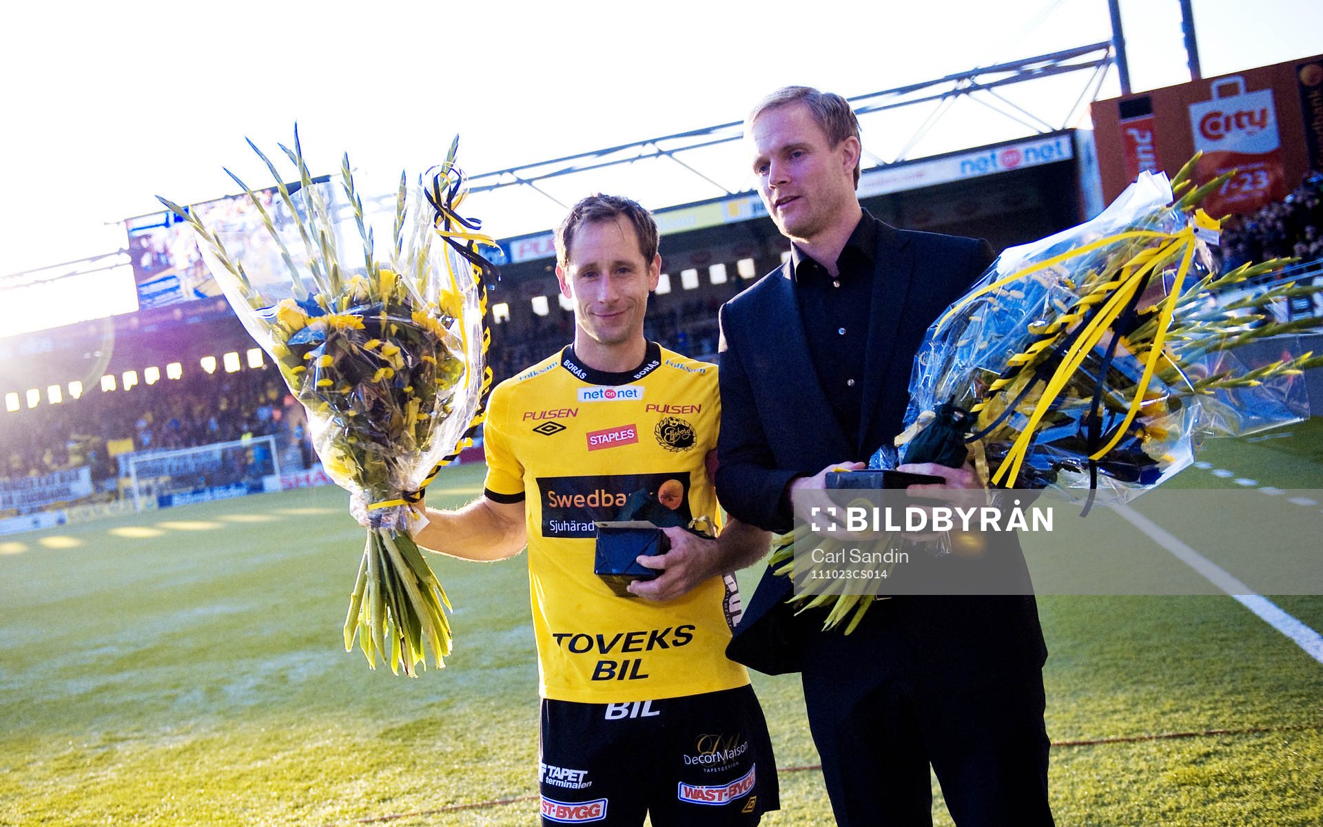 Johan Karlsson, Johan Sjöberg, tackas av