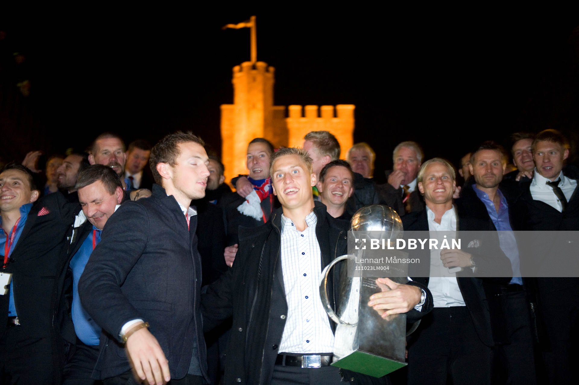 SM-guld, Svenska Mästare 2011, pokal,  jubel, glädje.