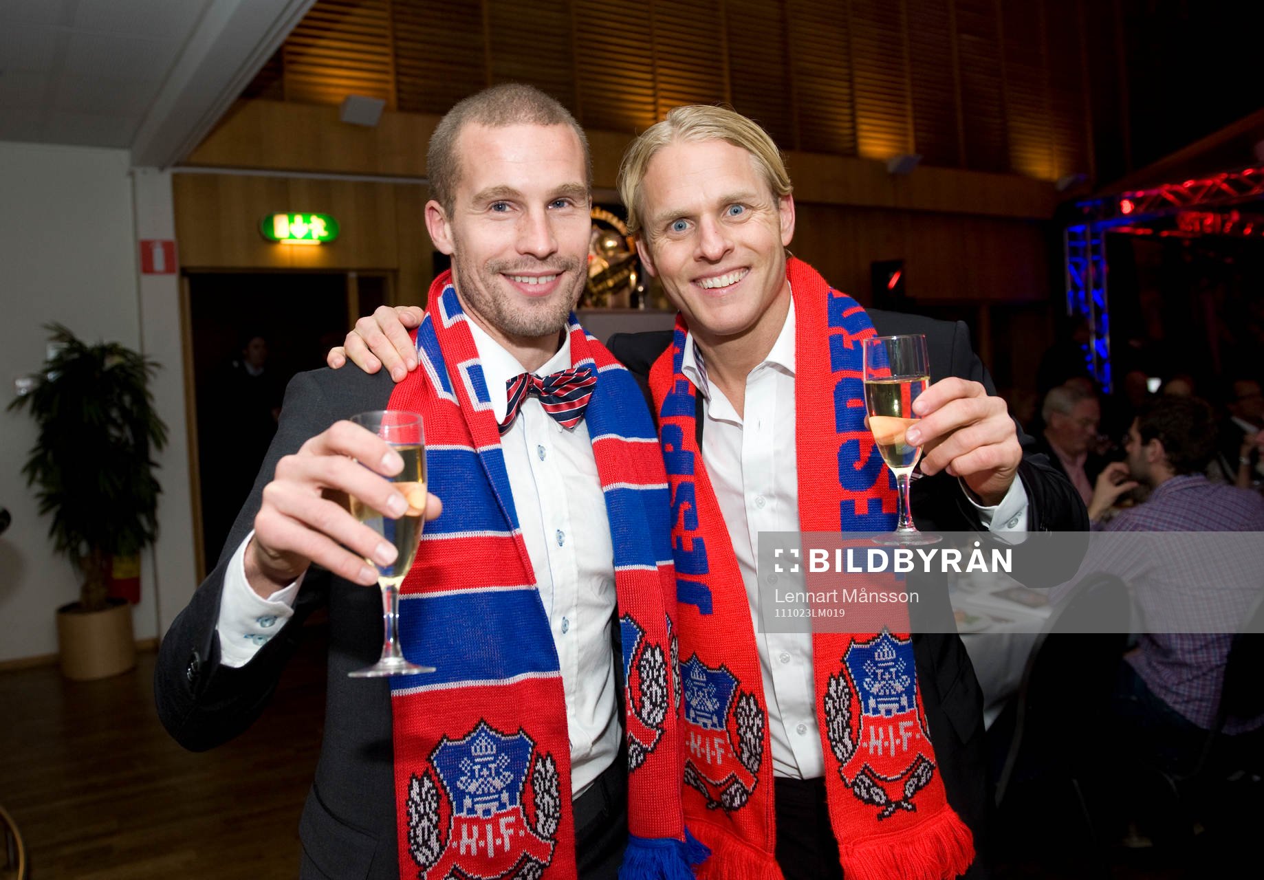  SM-guld, Svenska Mästare 2011, jubel, glädje. Guldfest, Christoffer Andersson och Erik Sundin