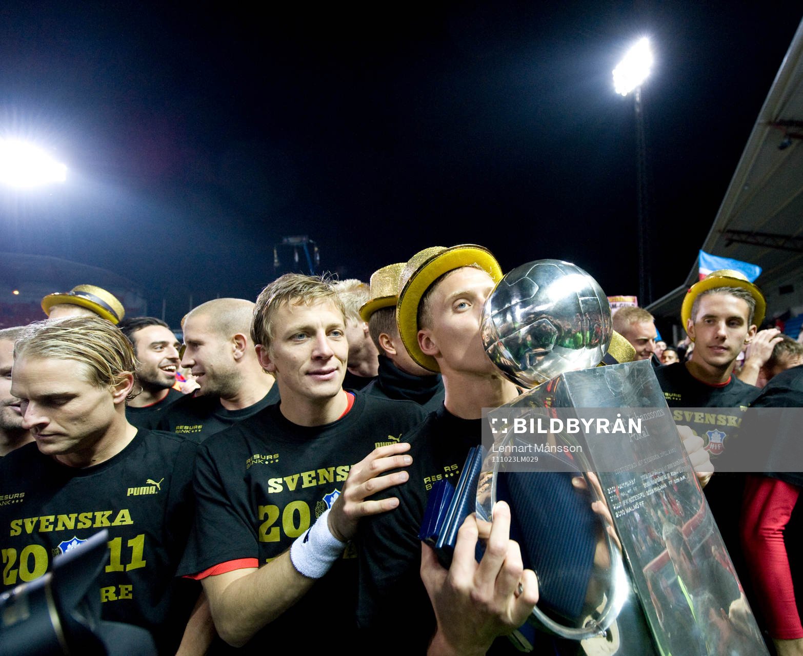SM-guld, Svenska Mästare 2011, pokal,  jubel, glädje.