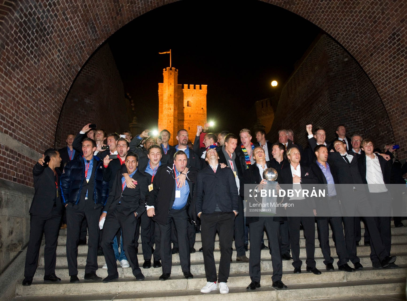 SM-guld, Svenska Mästare 2011, pokal,  jubel, glädje.