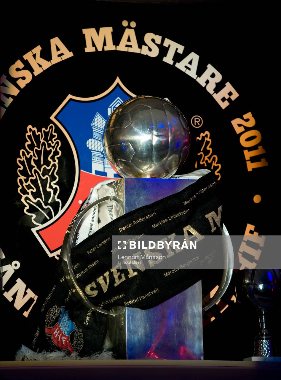 SM-guld, Svenska Mästare 2011, pokal,  jubel, glädje,