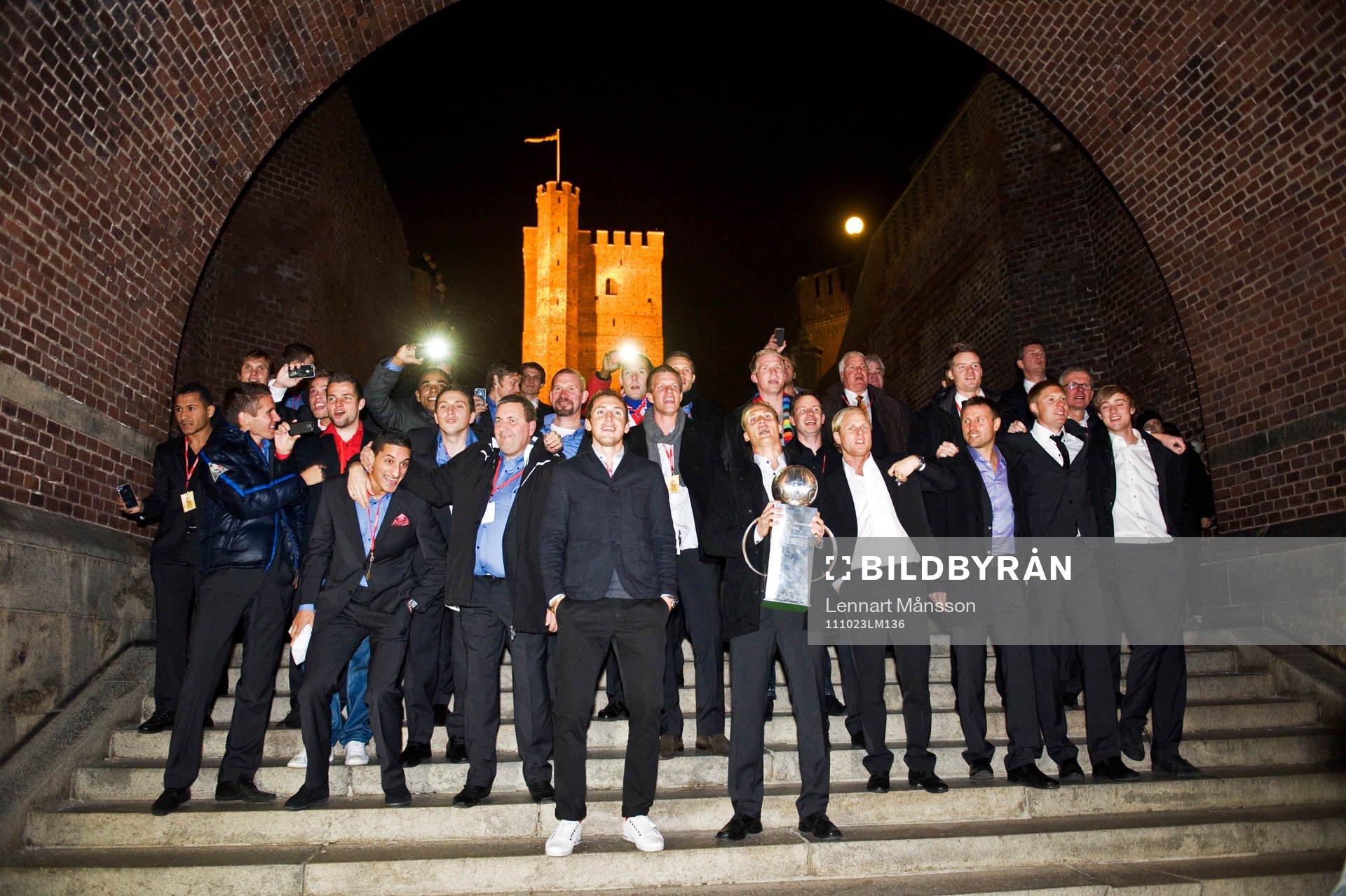 SM-Guld, Svenska mästare 2011, fyrverkeri, glädje, jubel,