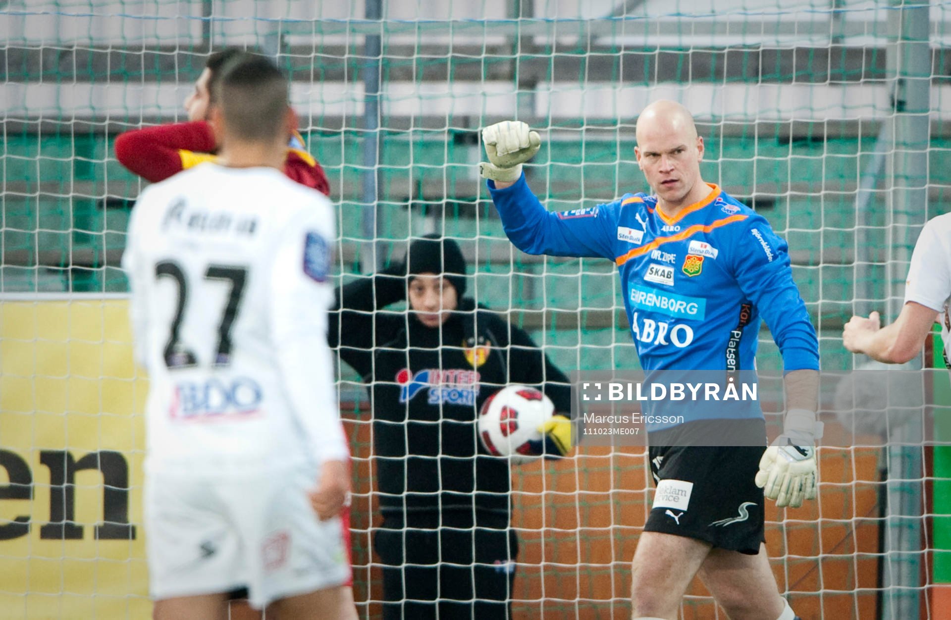 Henri Sillanoää, målvakt GAIS räddar straff