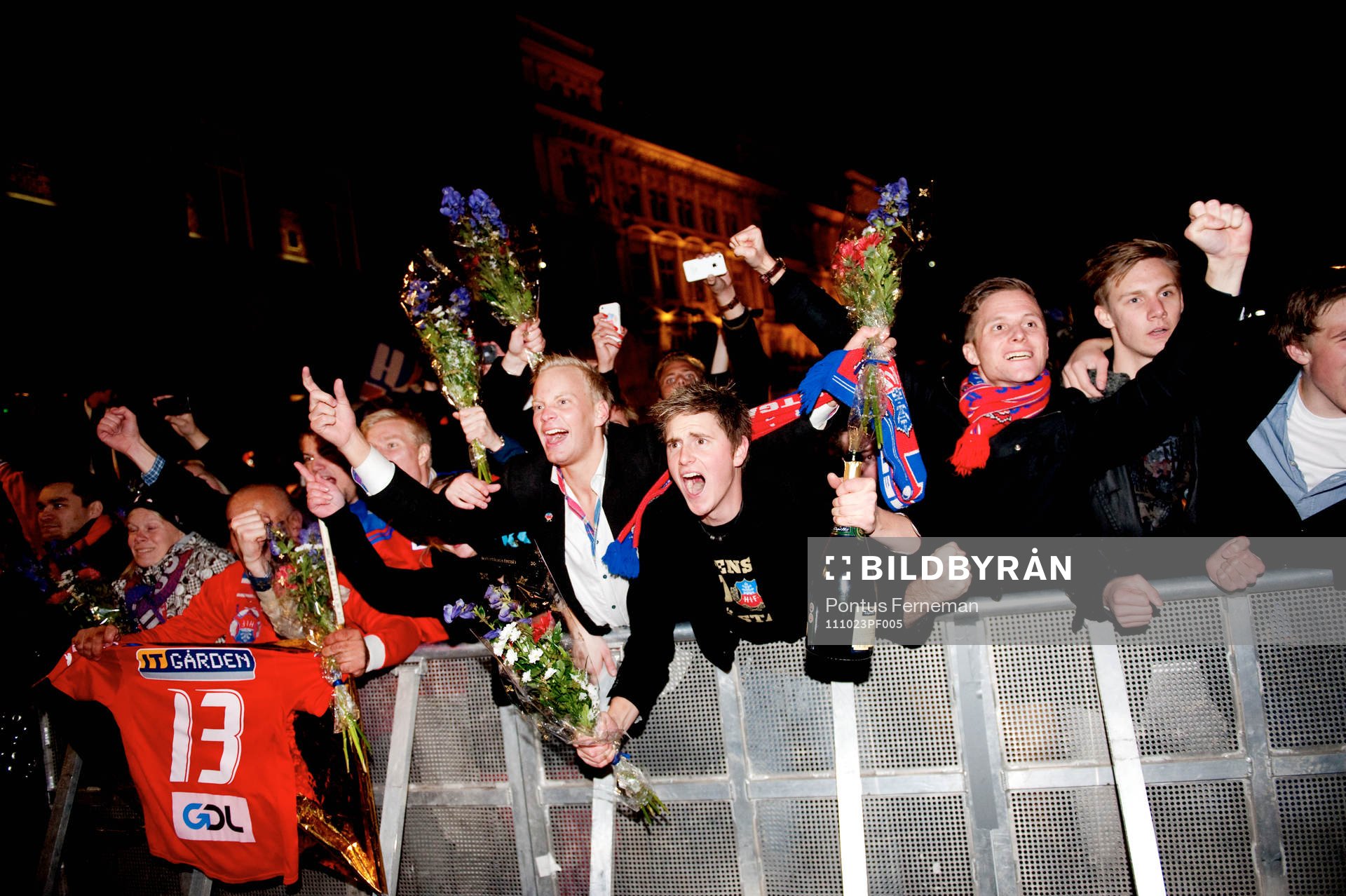 SM-guld, Svenska Mästare 2011, pokal,  jubel, glädje