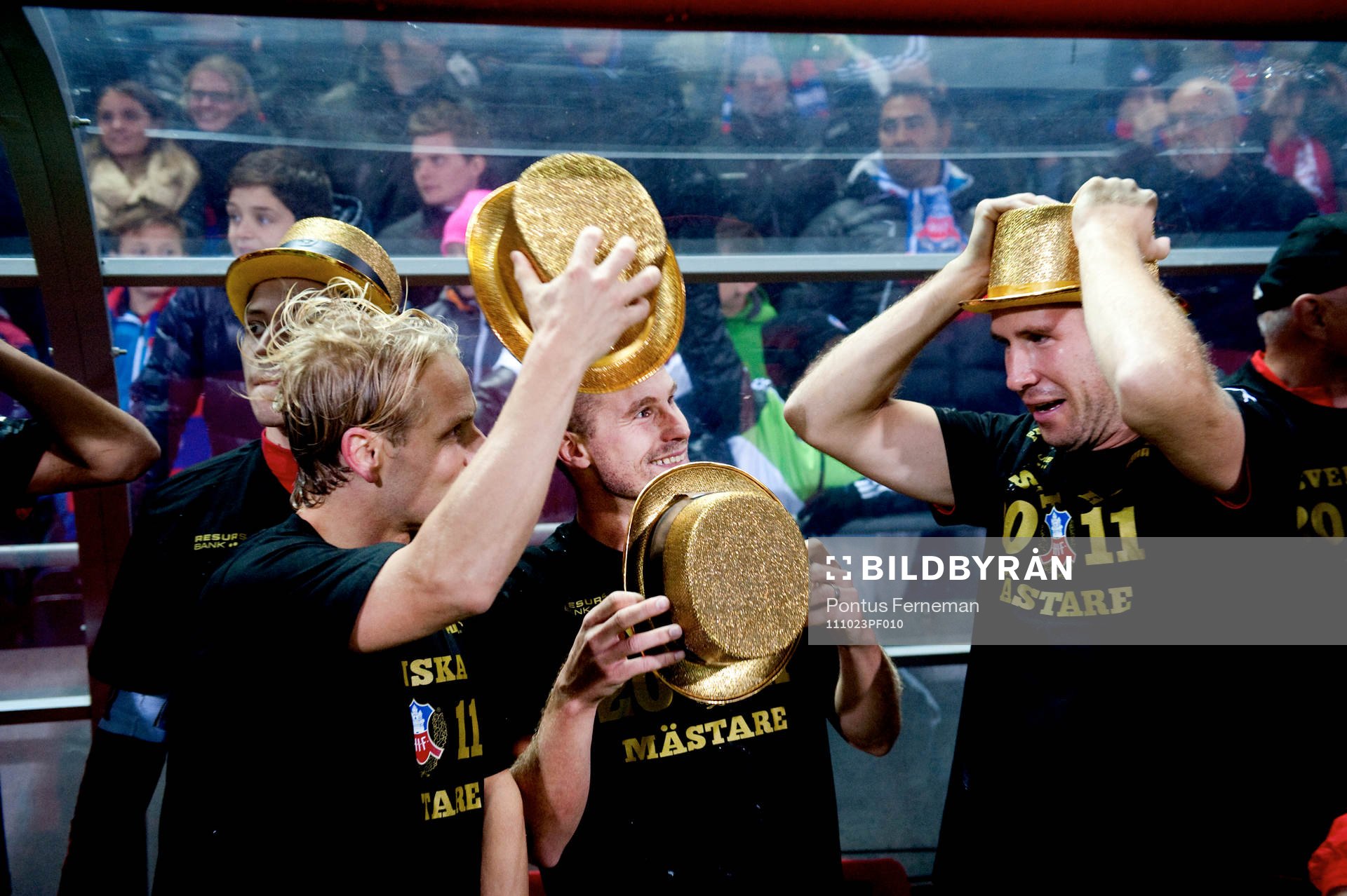 SM-guld, Svenska Mästare 2011, jubel, glädje