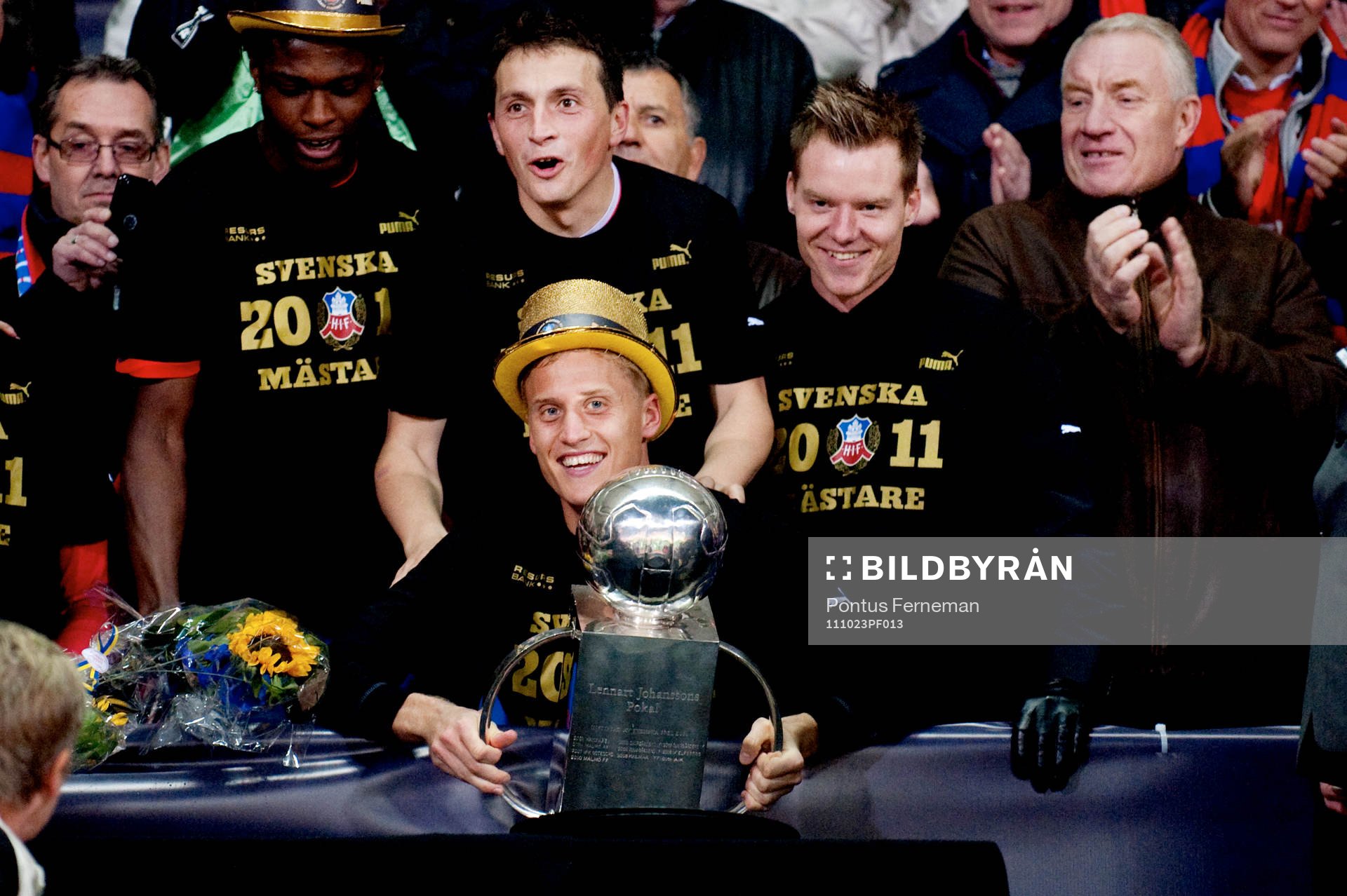 SM-guld, Svenska Mästare 2011, pokal,  jubel, glädje