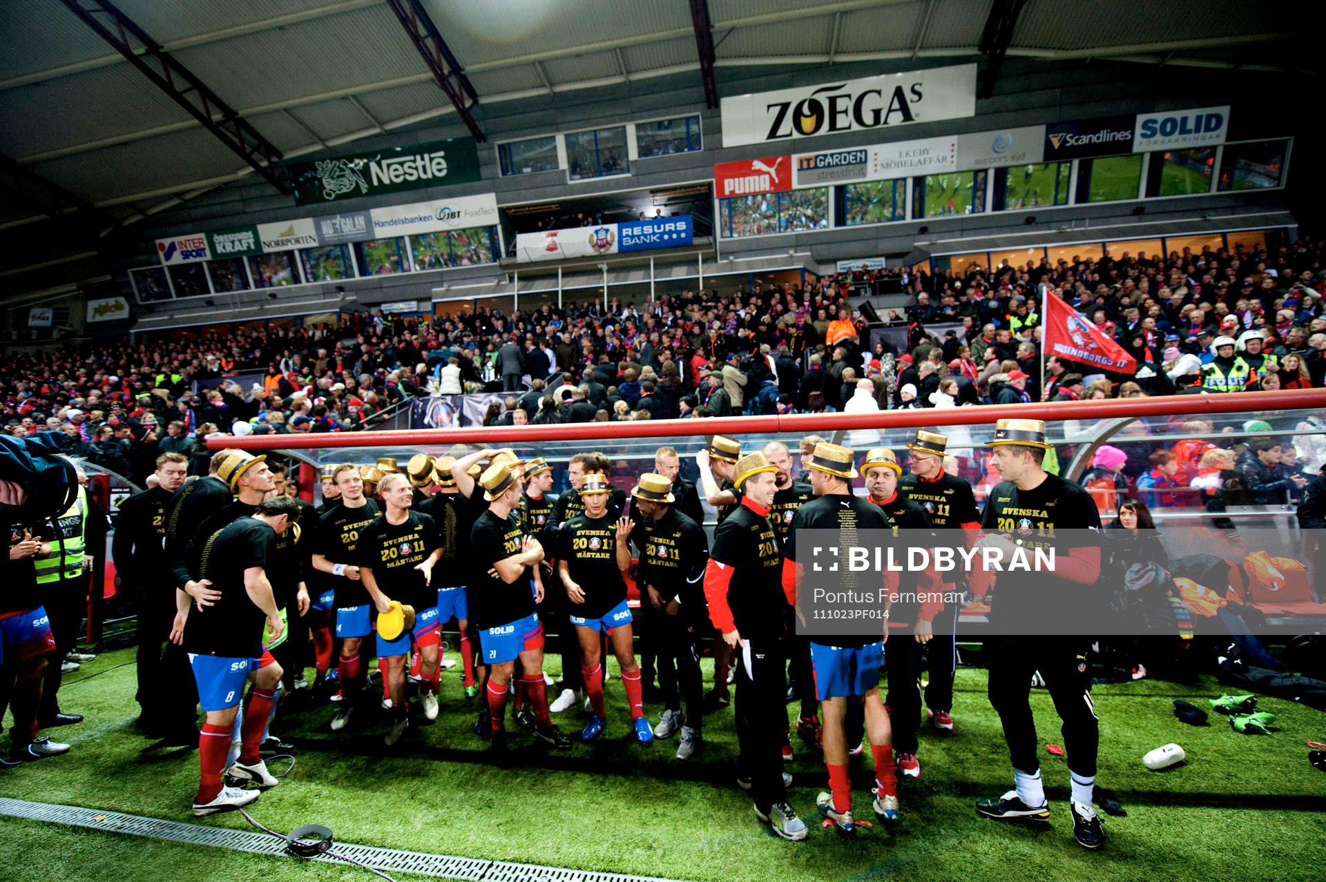 SM-guld, Svenska Mästare 2011, jubel, glädje