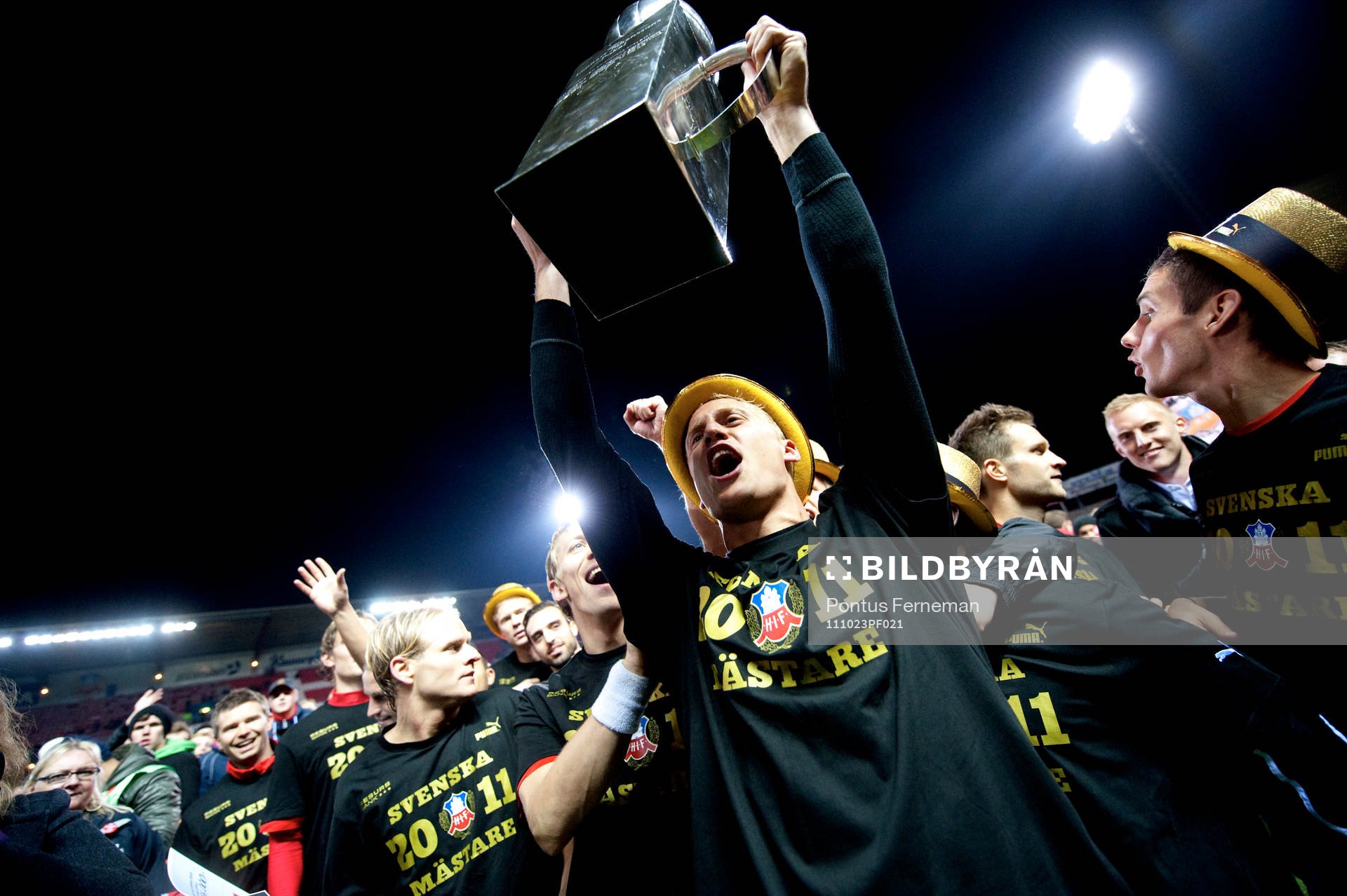 Pär Hansson, målvakt. SM-guld, Svenska Mästare 2011,