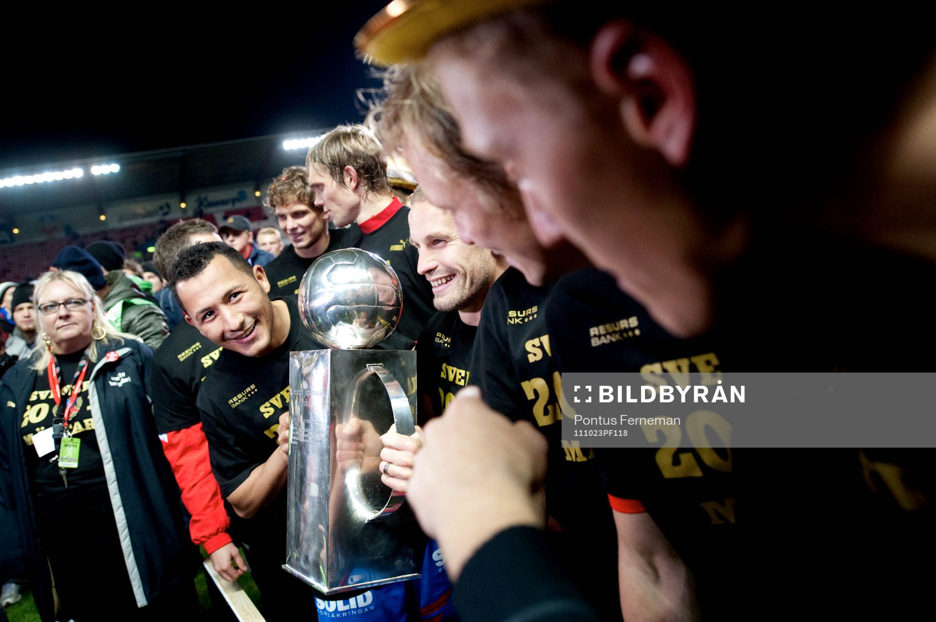 SM-guld, Svenska Mästare 2011, jubel, glädje