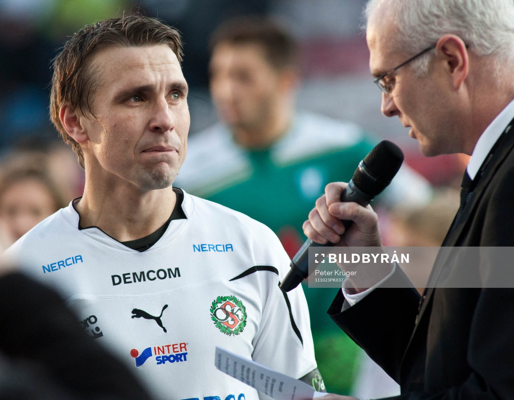 Fredrik Nordback avtackas