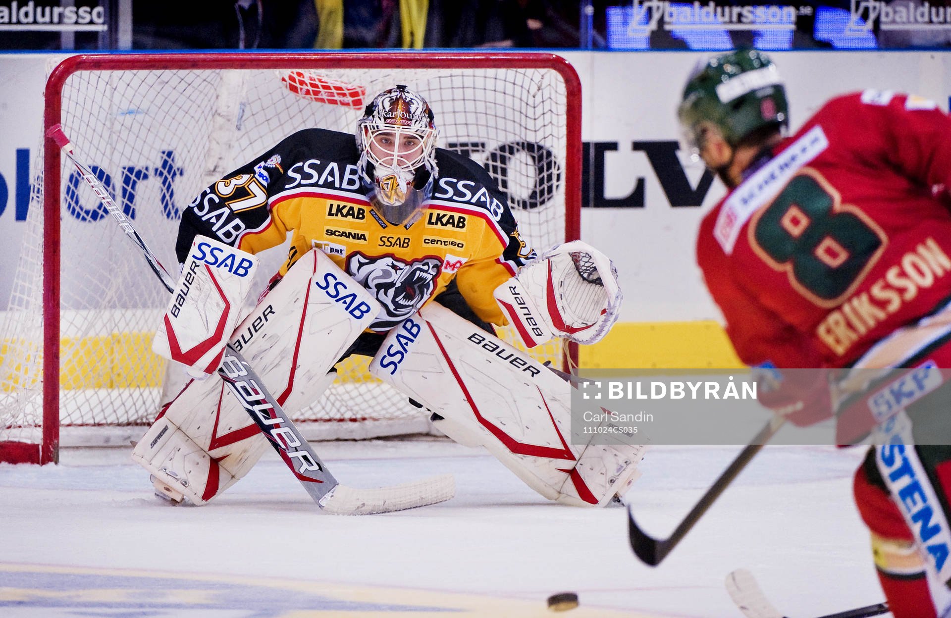 Johan Gustafsson, målvakt, Luleå