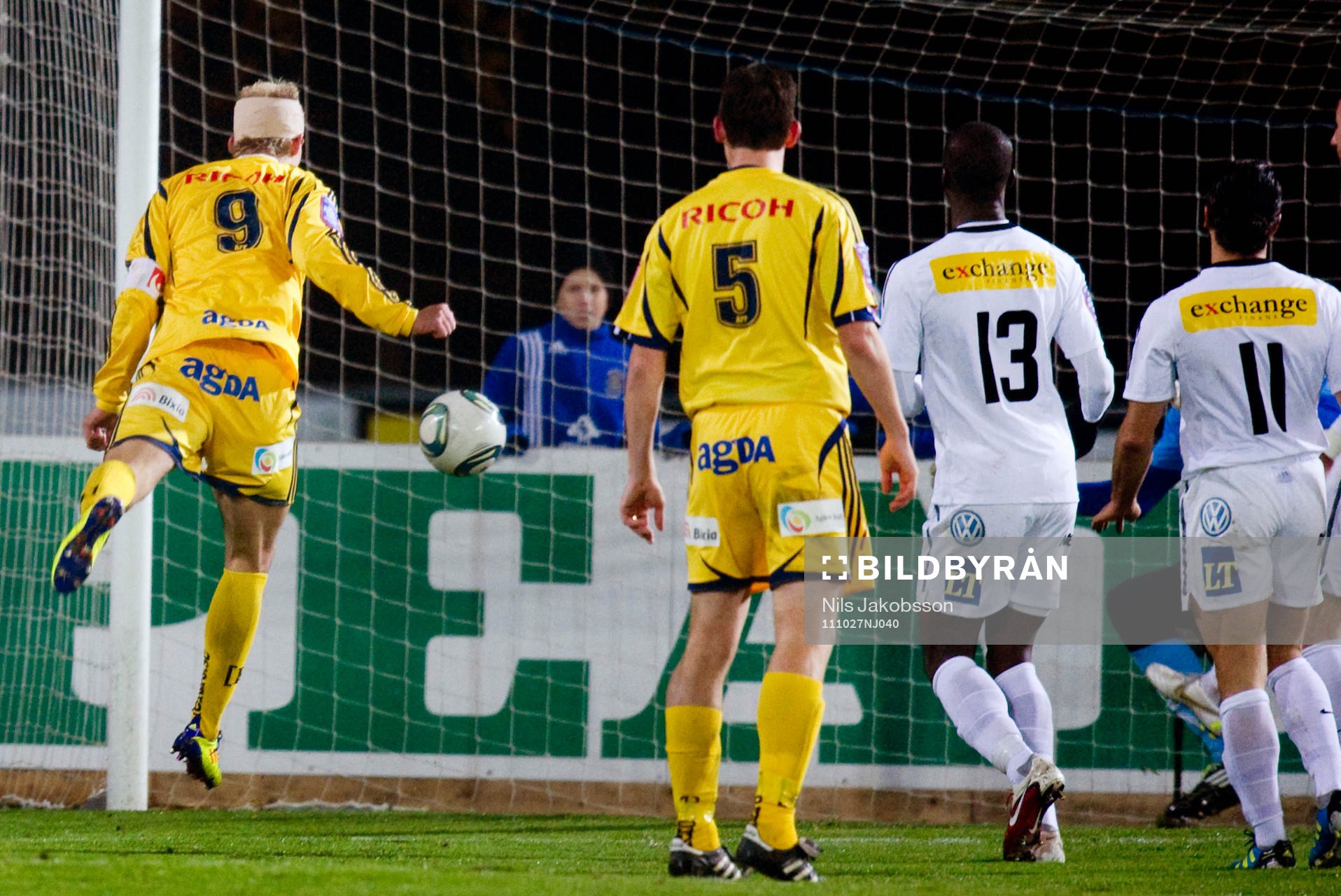 Sebastian Andersson, Ängelholm nickar in 1-1
