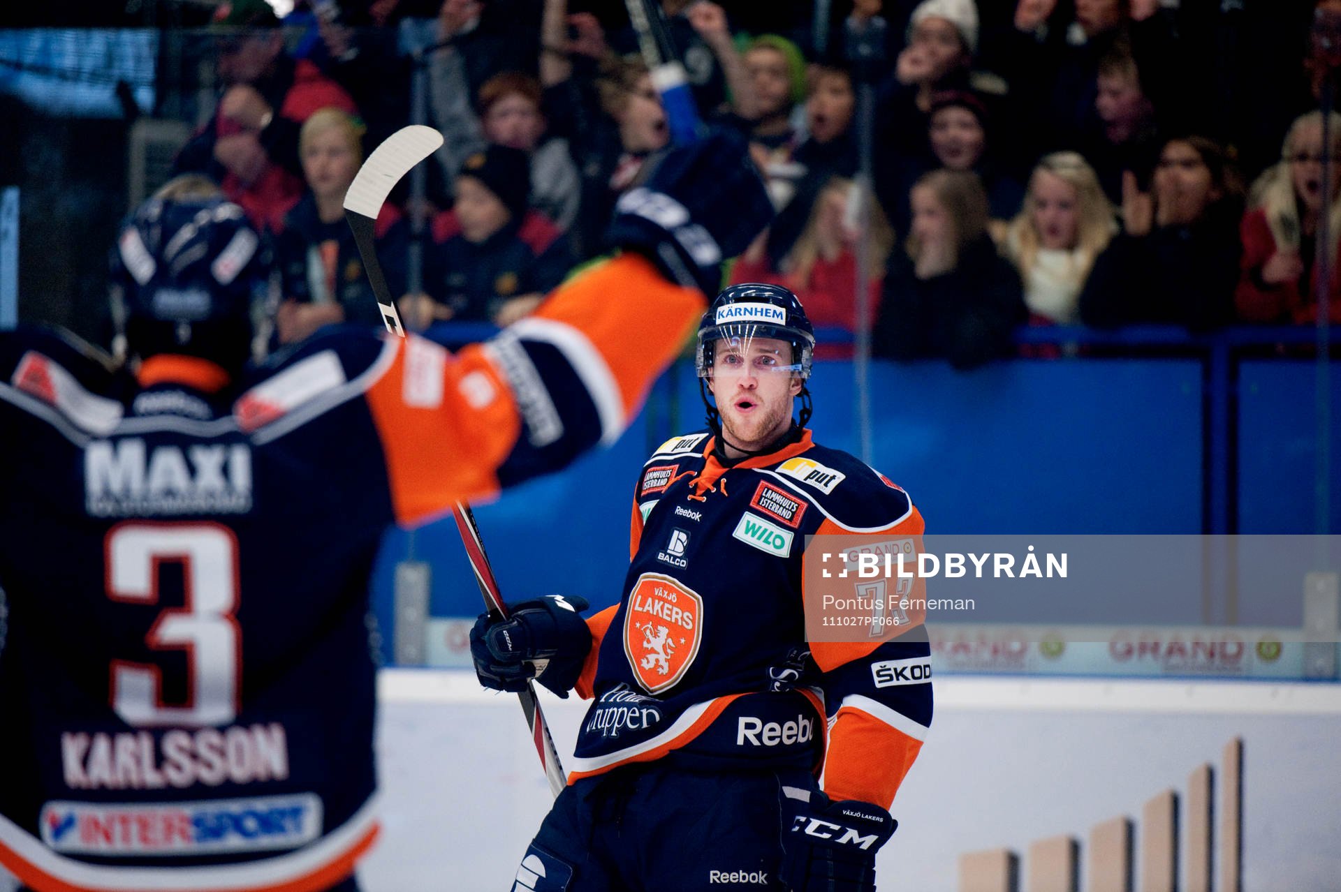 Mike Iggulden, Växjö, jubel