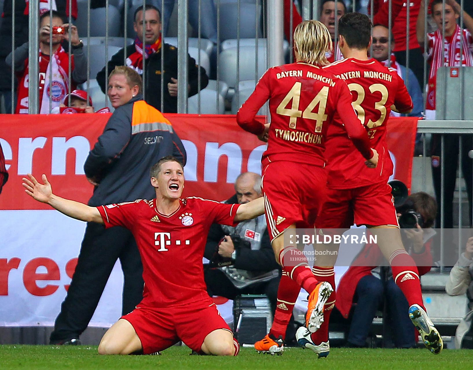 Bastian Schweinsteiger, jubel
