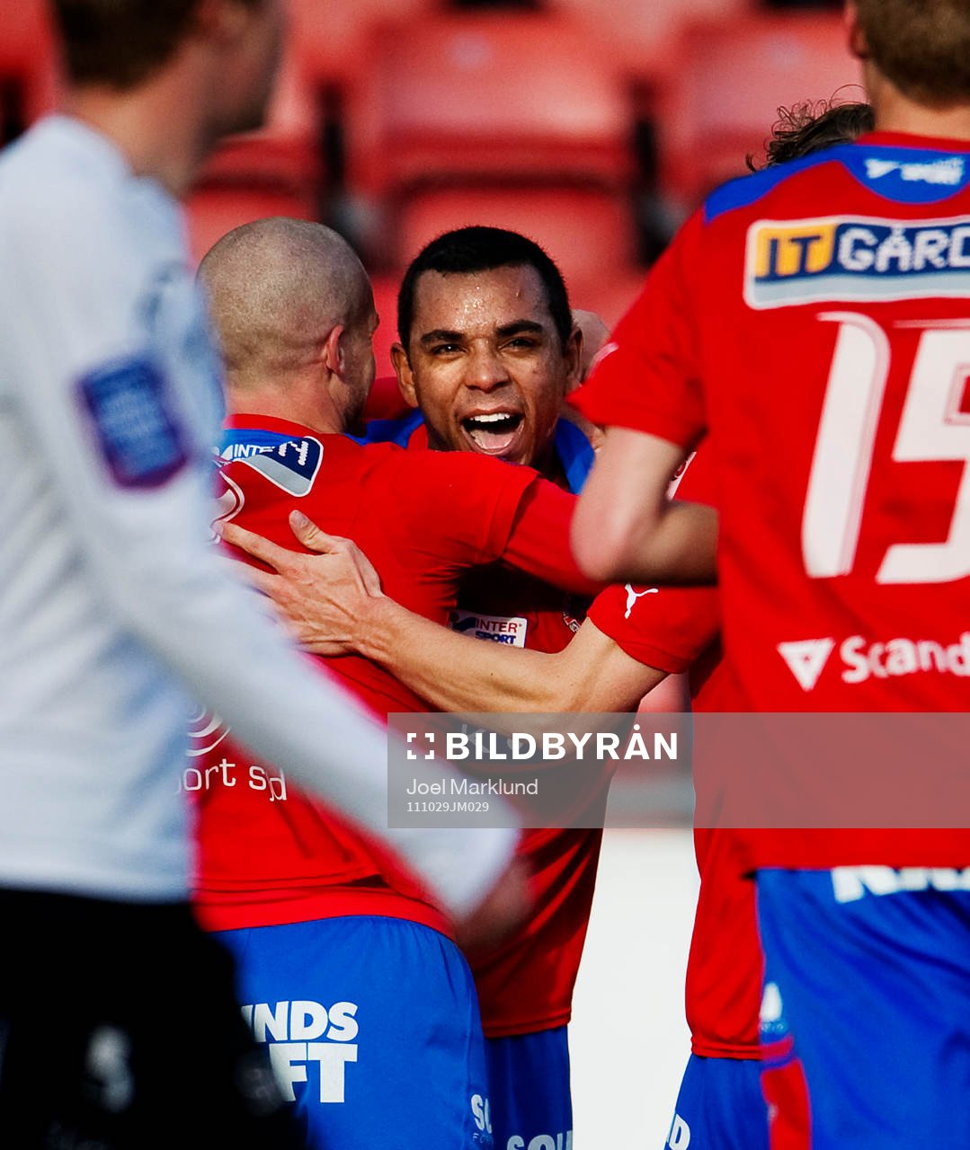 Alvaro Santos, Helsingborg, jubel
