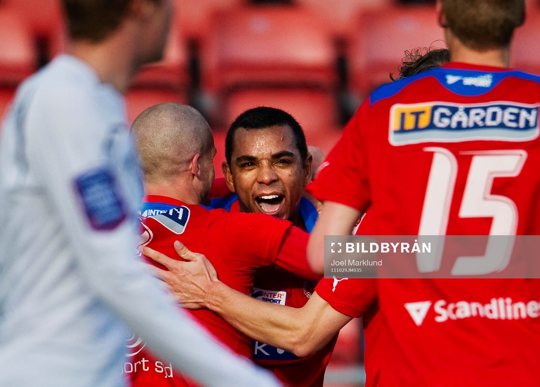 Alvaro Santos, Helsingborg, jubel