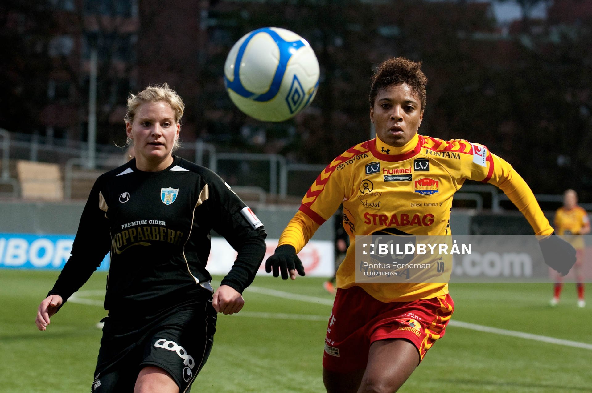  Sara Linden, Kopparbergs/Göteborg, Elaine Estrella Moura, Tyresö.