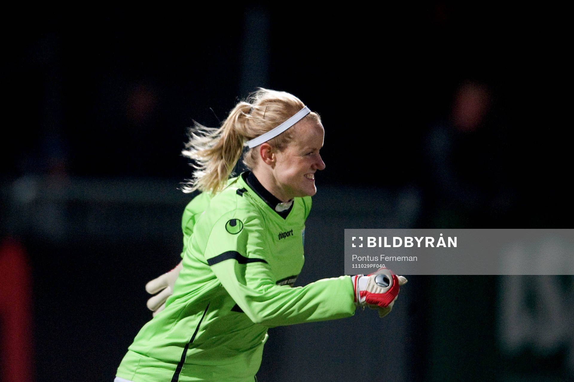  Kristin Hammarström, Kopparbergs/Göteborg, jubel.