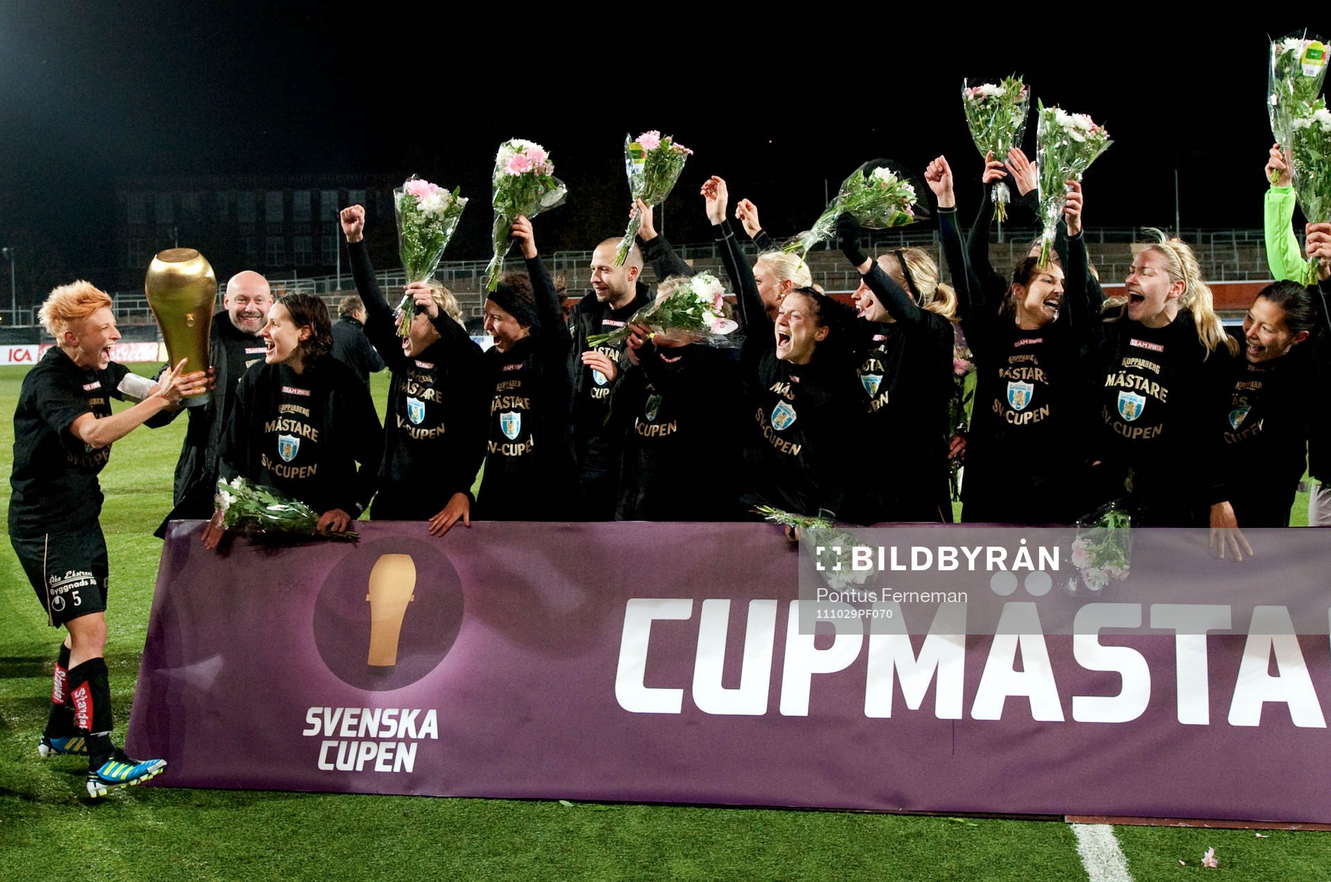  Kopparbergs/Göteborg FC, jubel, glädje. 