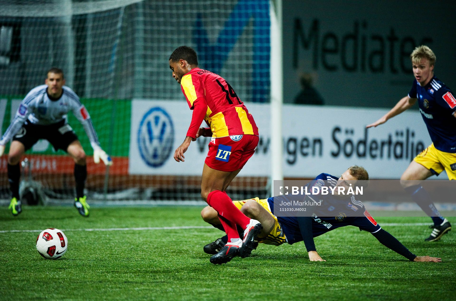 Yussuf Saleh, Syrianska, i matchens sista anfall som leder