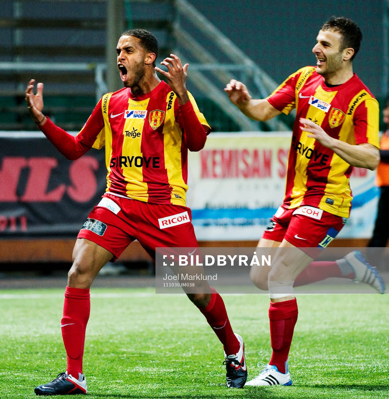 Yussuf Saleh och Sharbel Touma, Syrianska, jubel
