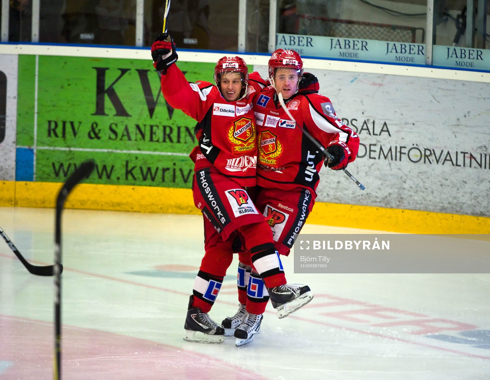 Jonas Westerling och Daniel Hermansson, Almtuna