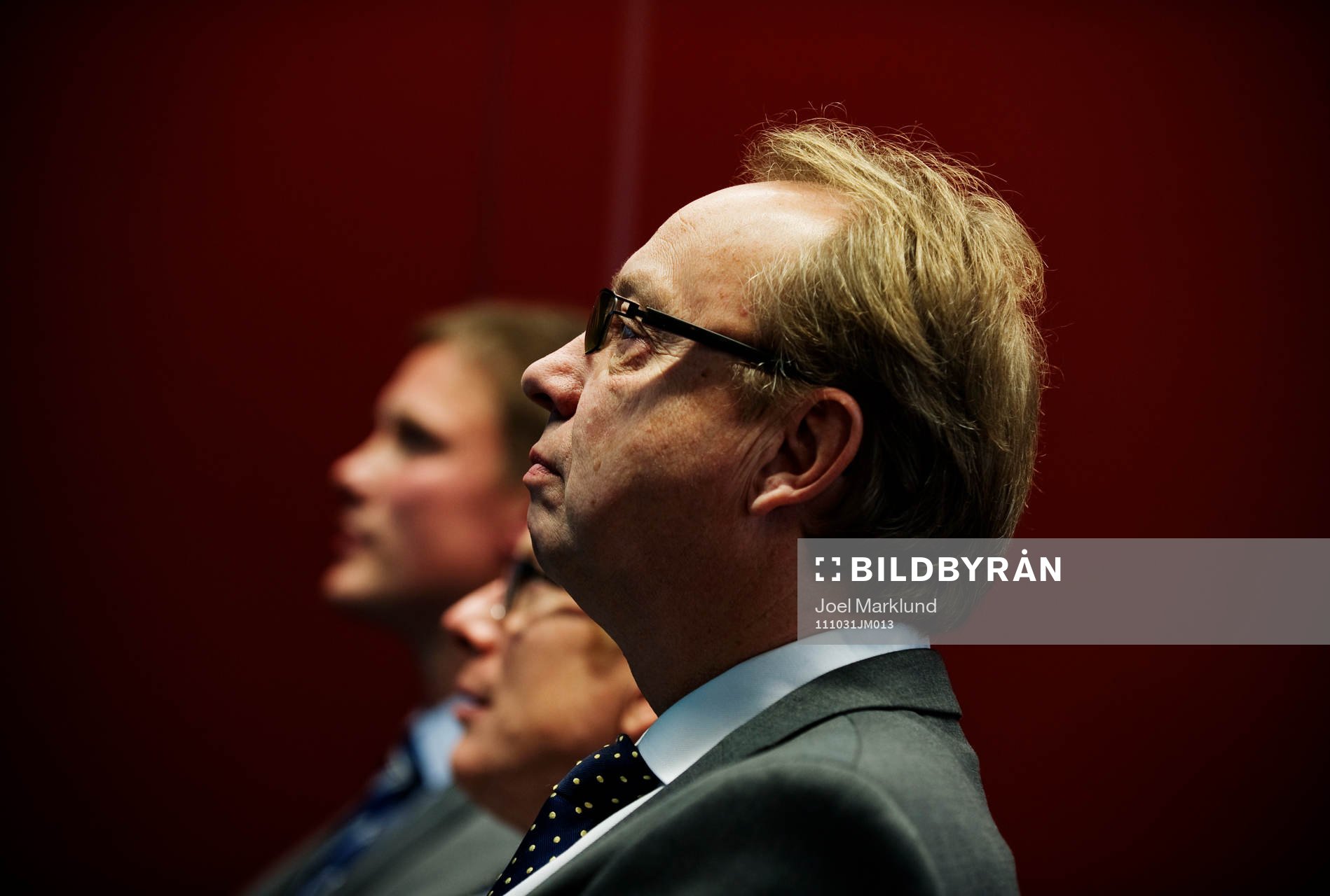 Pär Mårts, förbundskapten, presenterade Tre Kronors